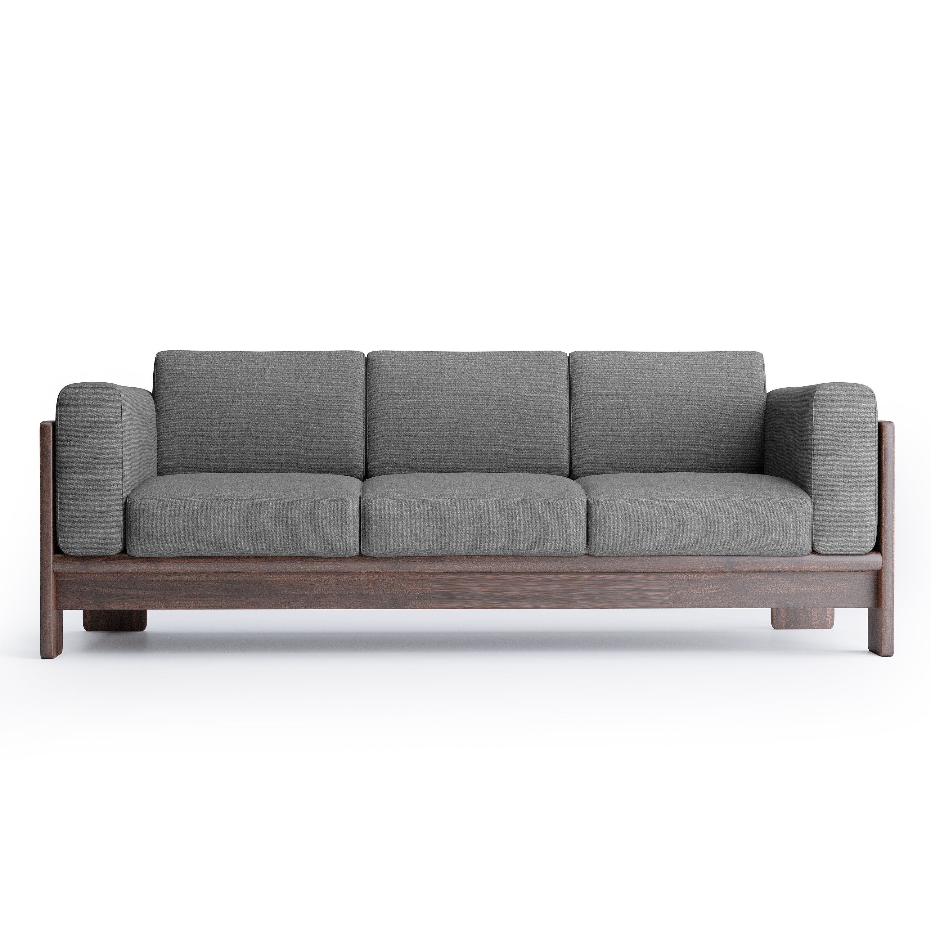 Nordhaven Sofa | 3 Seater | Solid Teak/Walnut/Oak Wood - Image 5