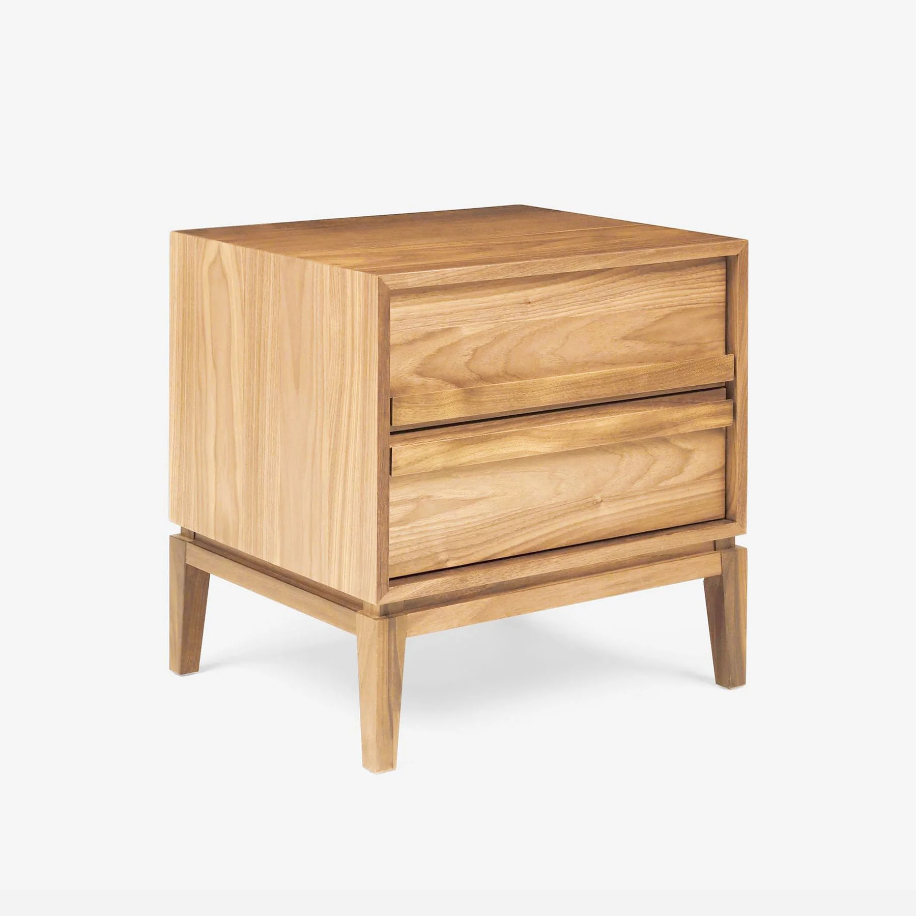 Nordwyn Bedside Table  - Solid Walnut/Teak/Oak Wood - Image 11