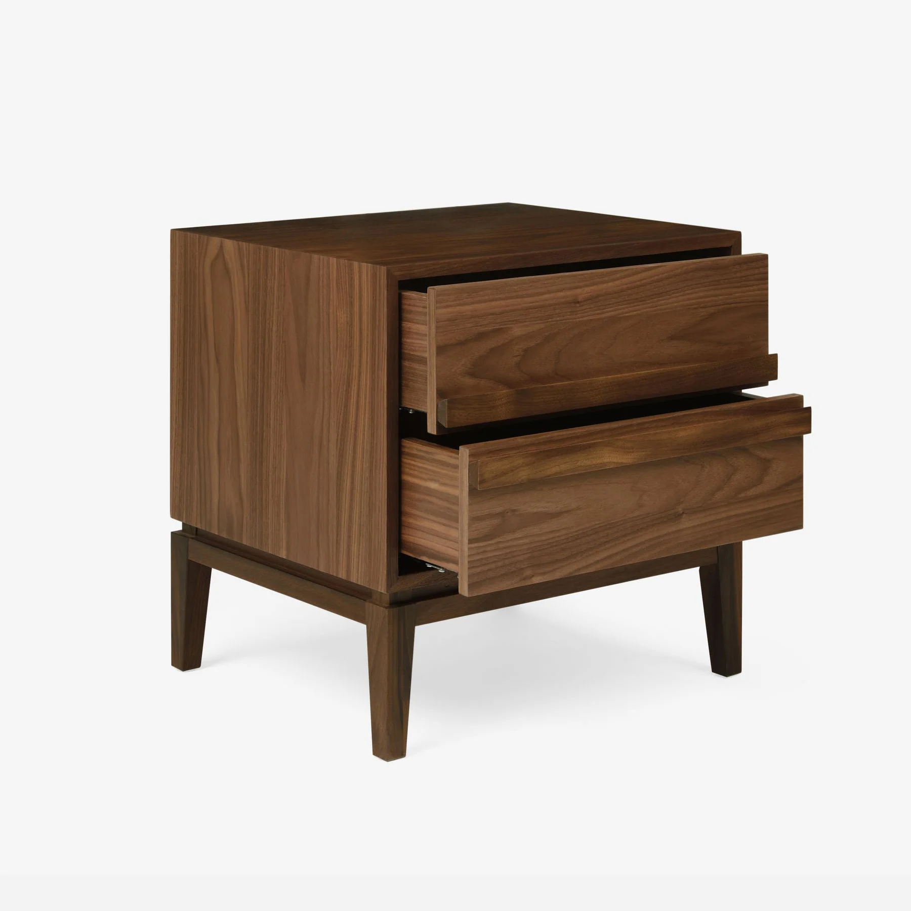 Nordwyn Bedside Table  - Solid Walnut/Teak/Oak Wood - Image 3