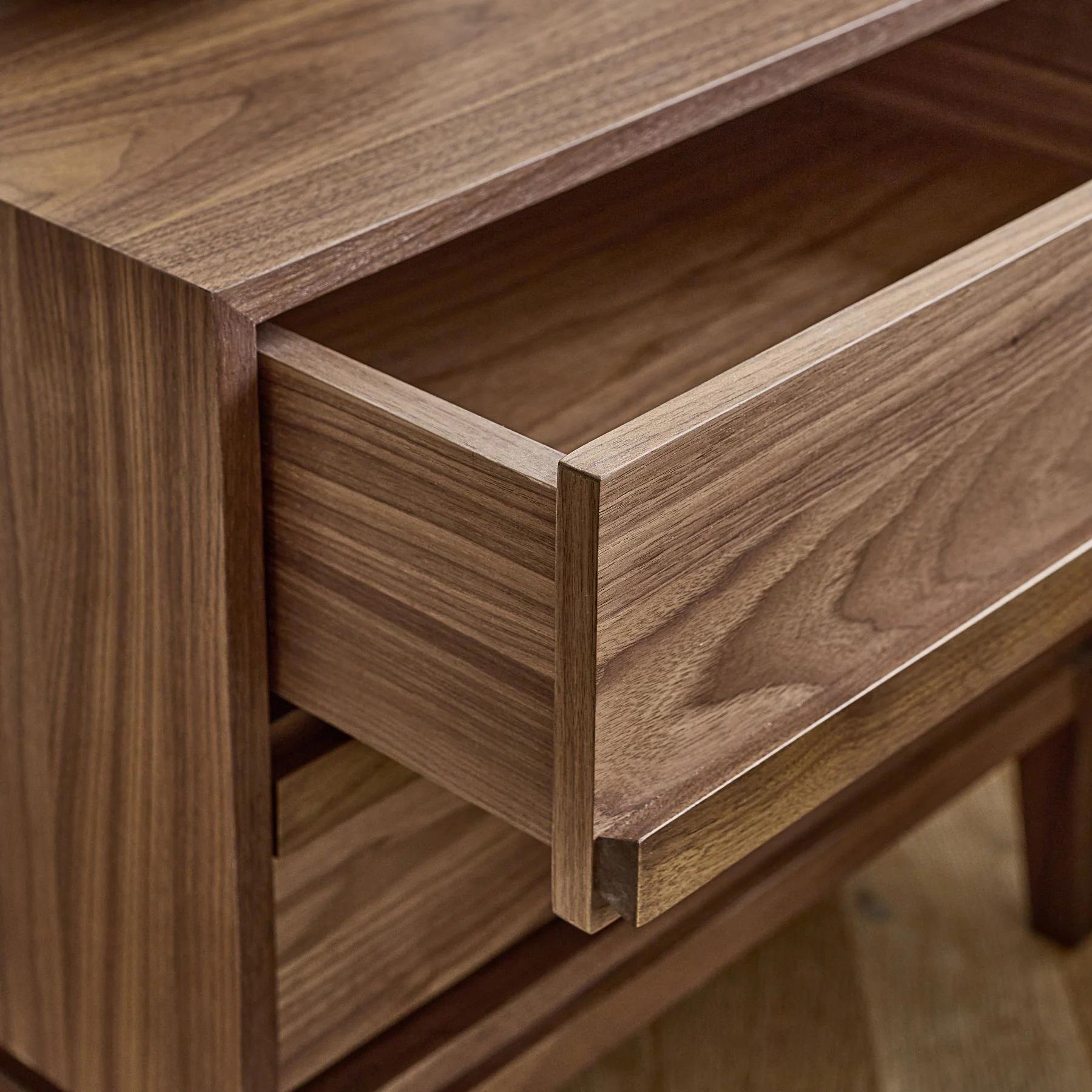 Nordwyn Bedside Table  - Solid Walnut/Teak/Oak Wood - Image 7