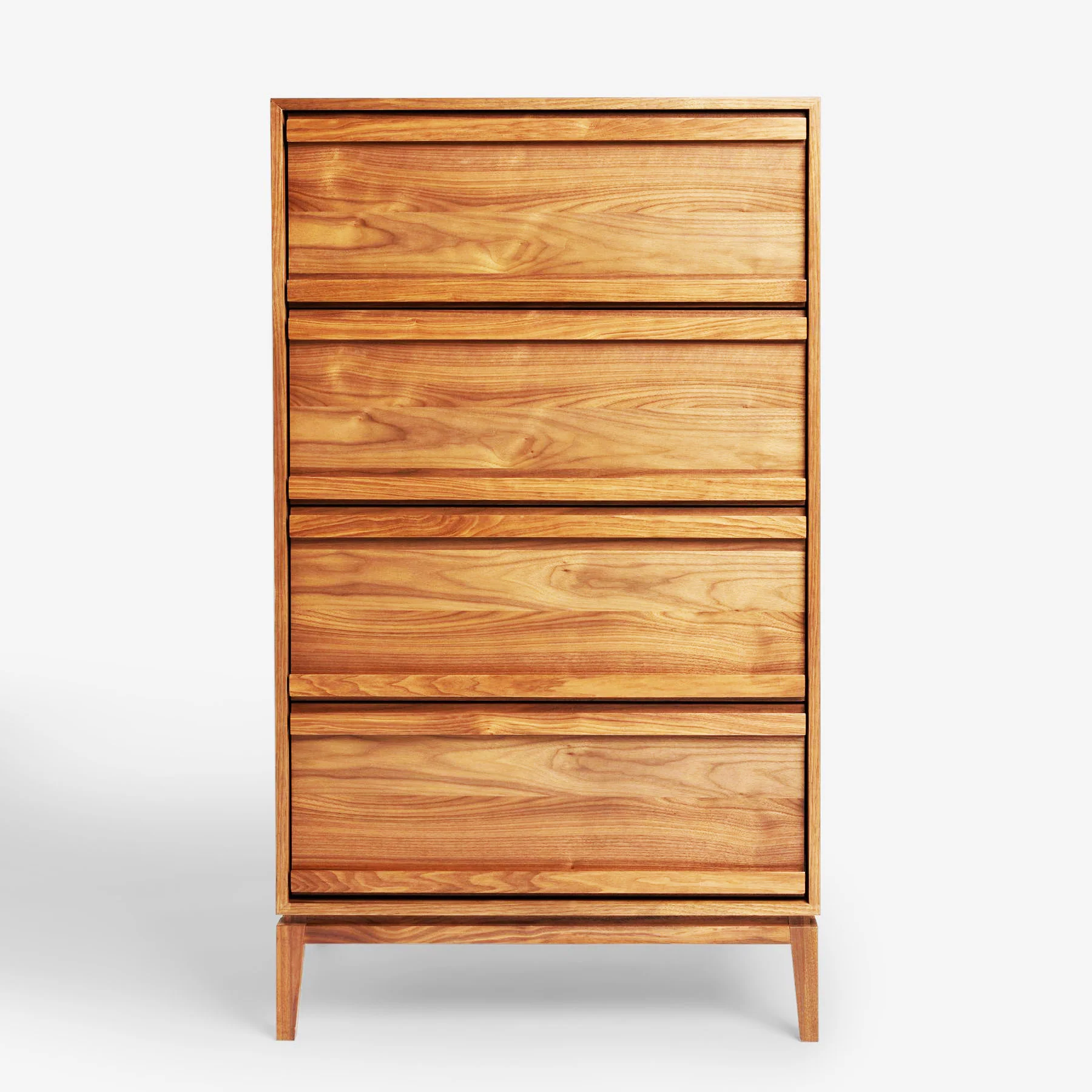 Nordwyn Chest of Drawers  - Solid Walnut/Teak/Oak Wood (Tall) - Image 8