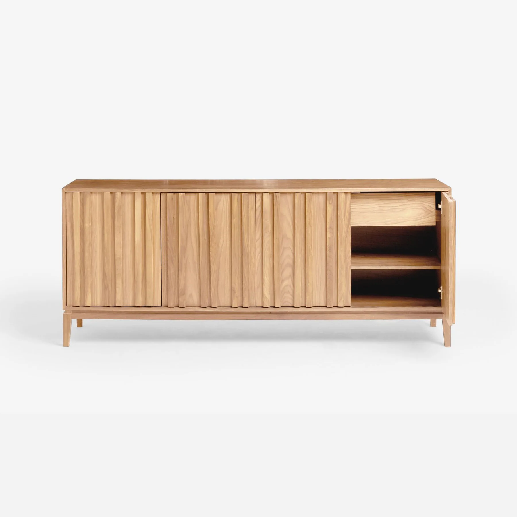 Nordwyn Sideboard - Solid Walnut/Teak/Oak Wood (Large) - Image 12