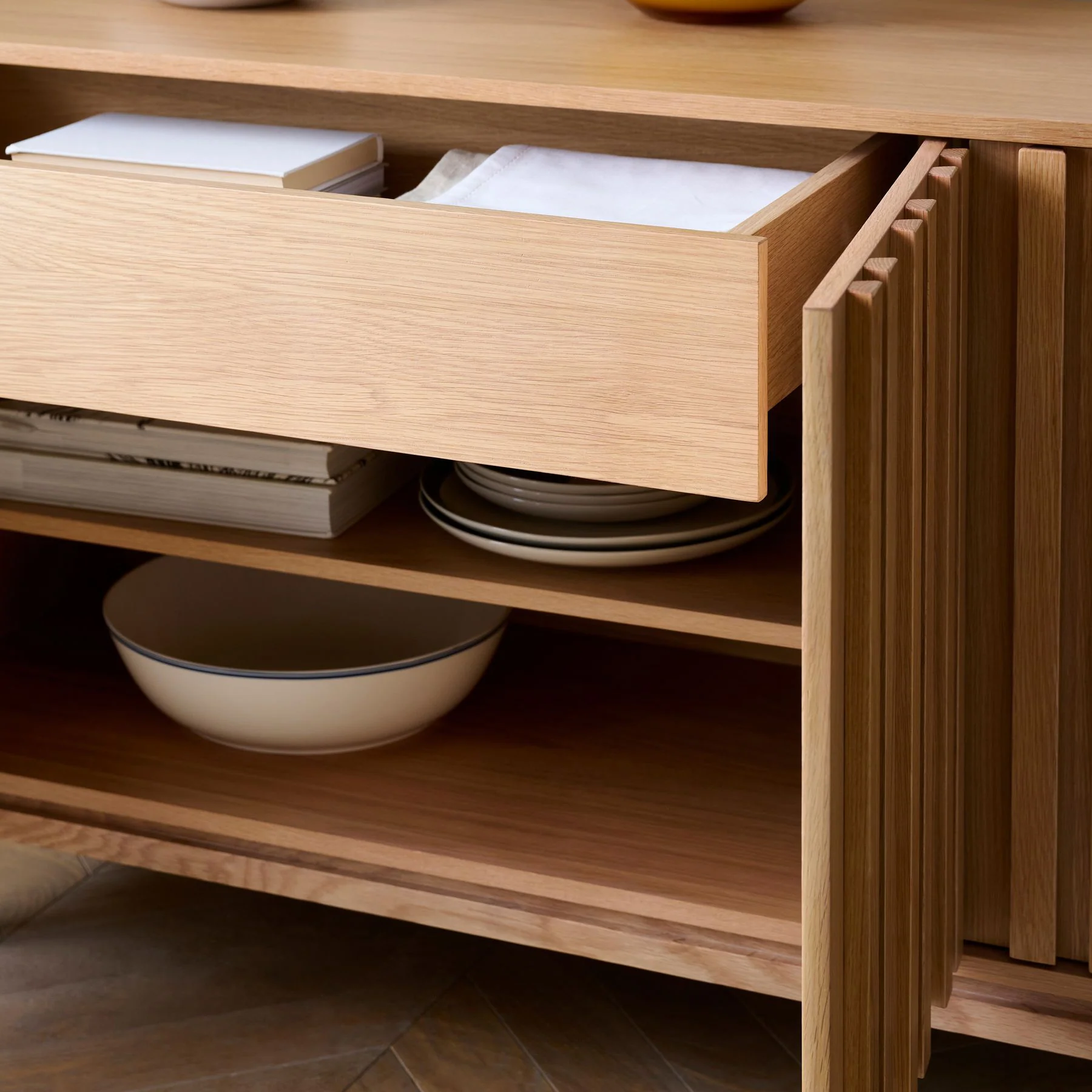 Nordwyn Sideboard - Solid Walnut/Teak/Oak Wood (Large) - Image 17