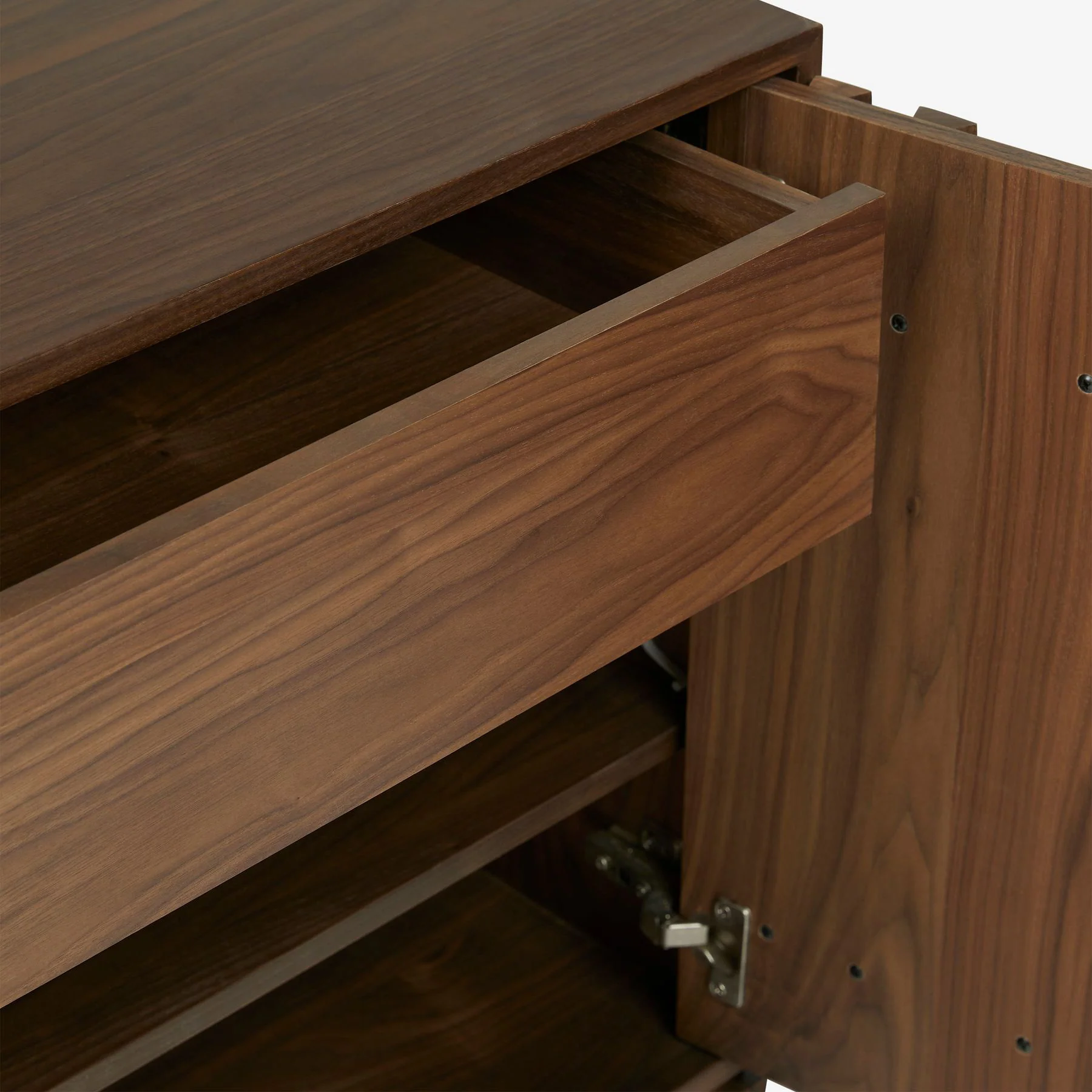 Nordwyn Sideboard - Solid Walnut/Teak/Oak Wood (Large) - Image 6