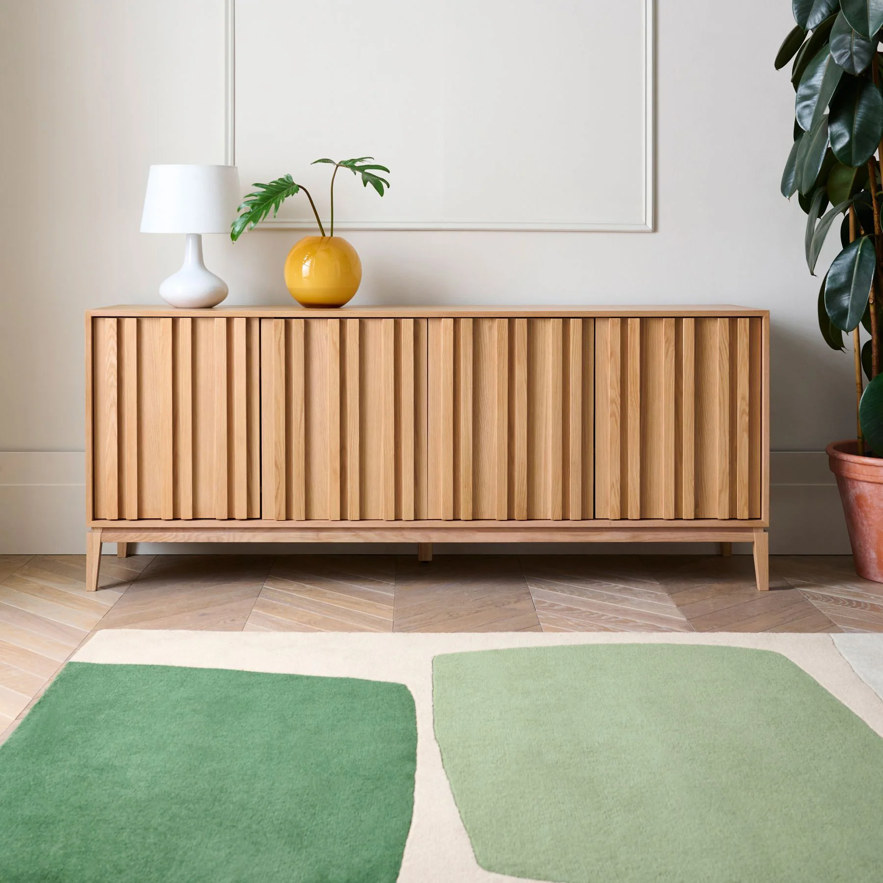 Nordwyn Sideboard - Solid Walnut/Teak/Oak Wood (Large) - Image 8