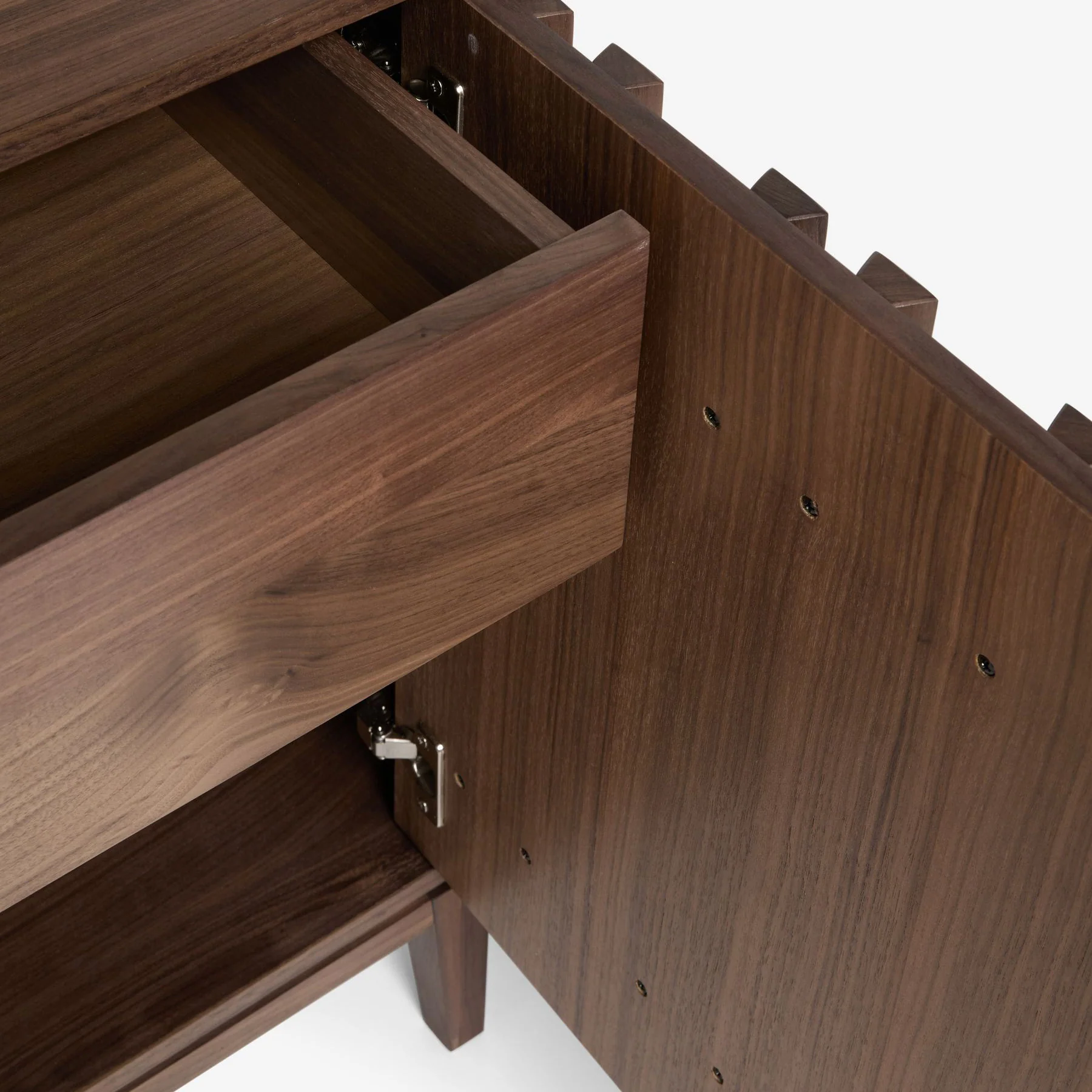 Nordwyn Sideboard - Solid Walnut/Teak/Oak Wood (Small) - Image 10