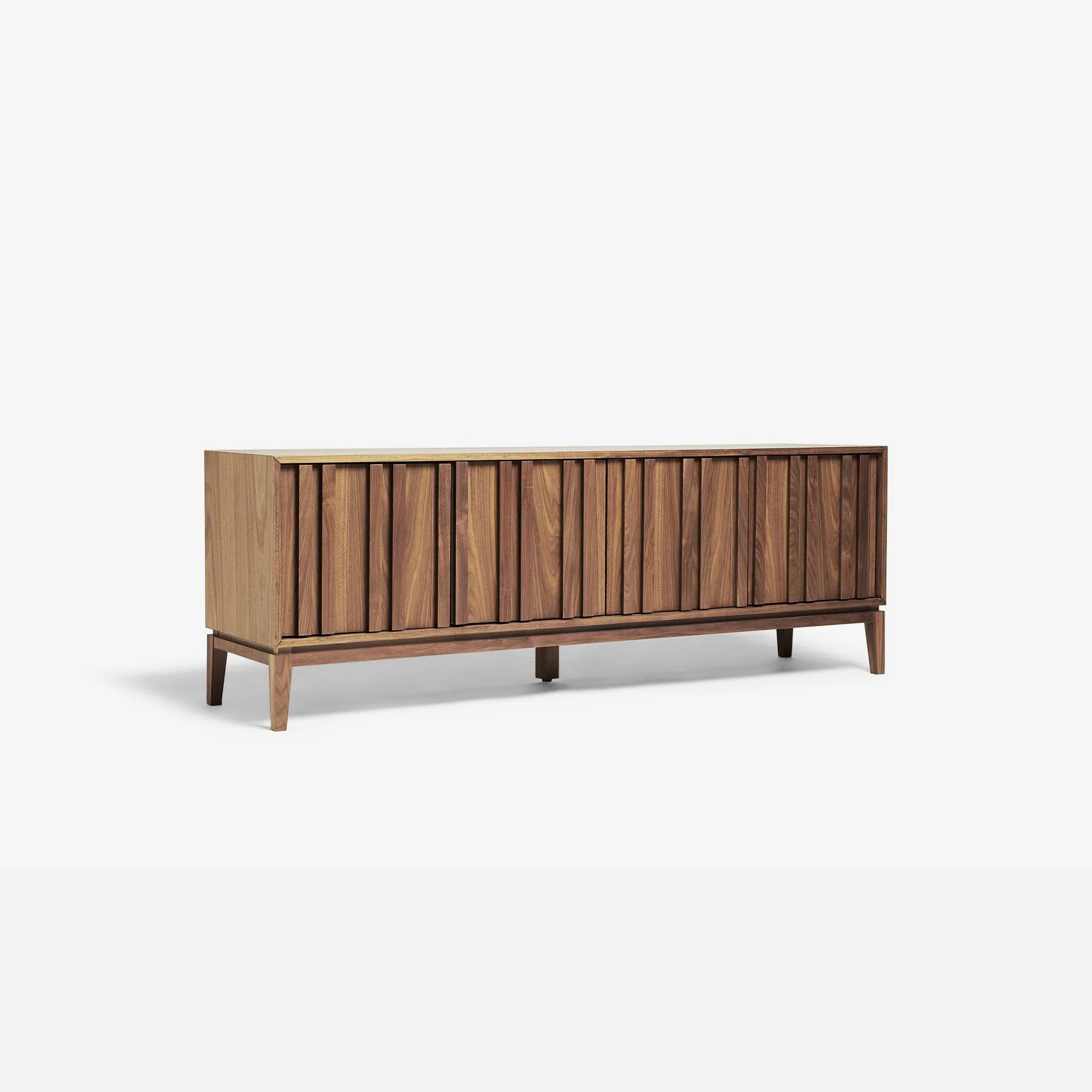 Nordwyn TV Unit/Console - Solid Walnut/Teak/Oak Wood - Image 4