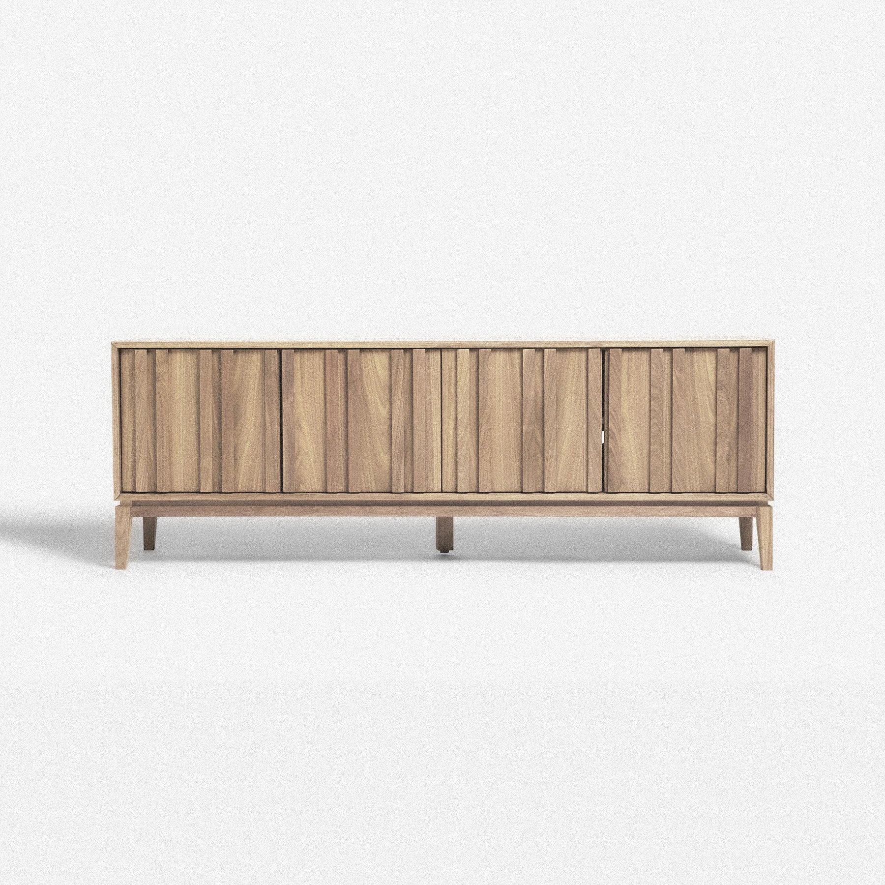 Nordwyn TV Unit/Console - Solid Walnut/Teak/Oak Wood - Image 9