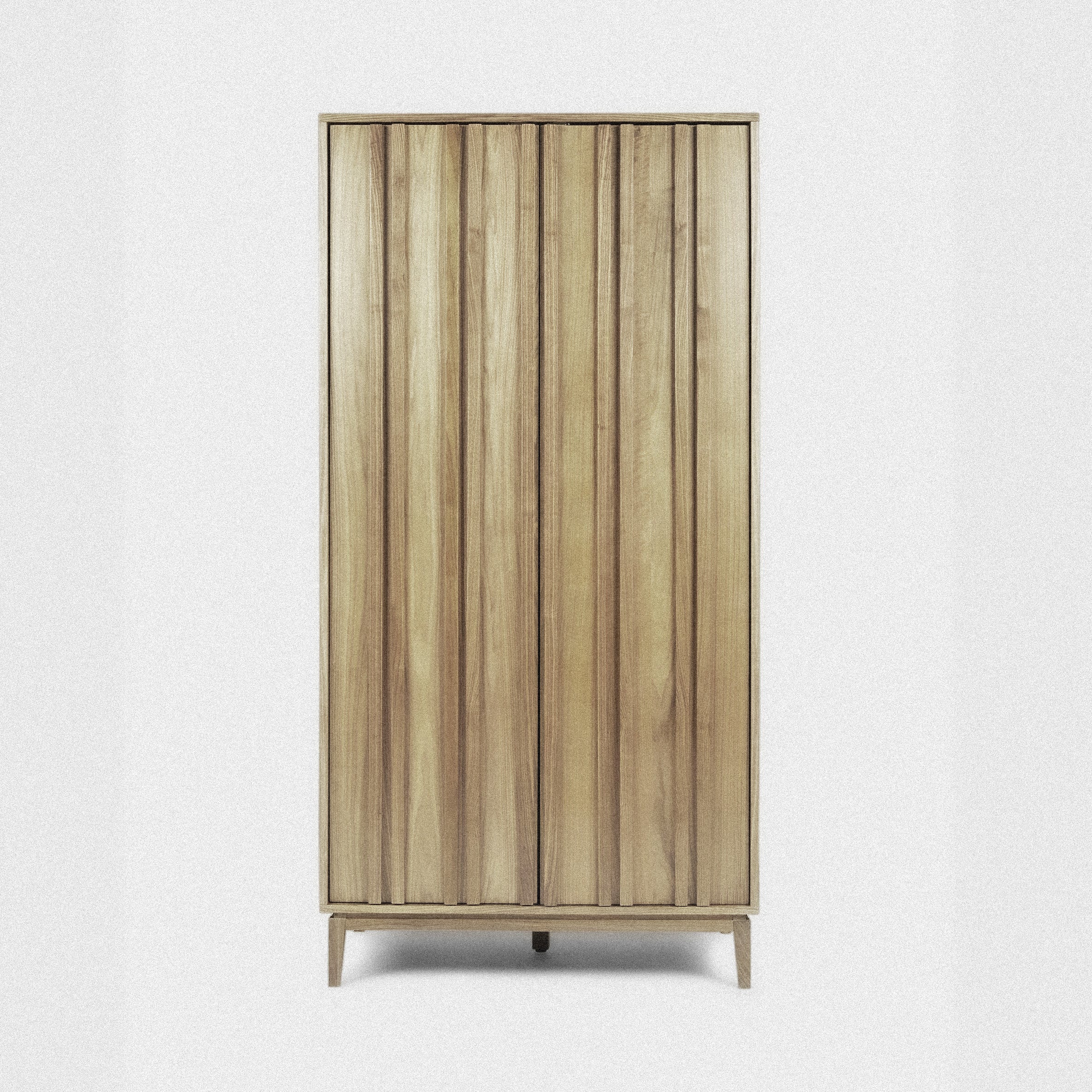 Nordwyn Wardrobe - Solid Walnut/Teak/Oak Wood - Image 10
