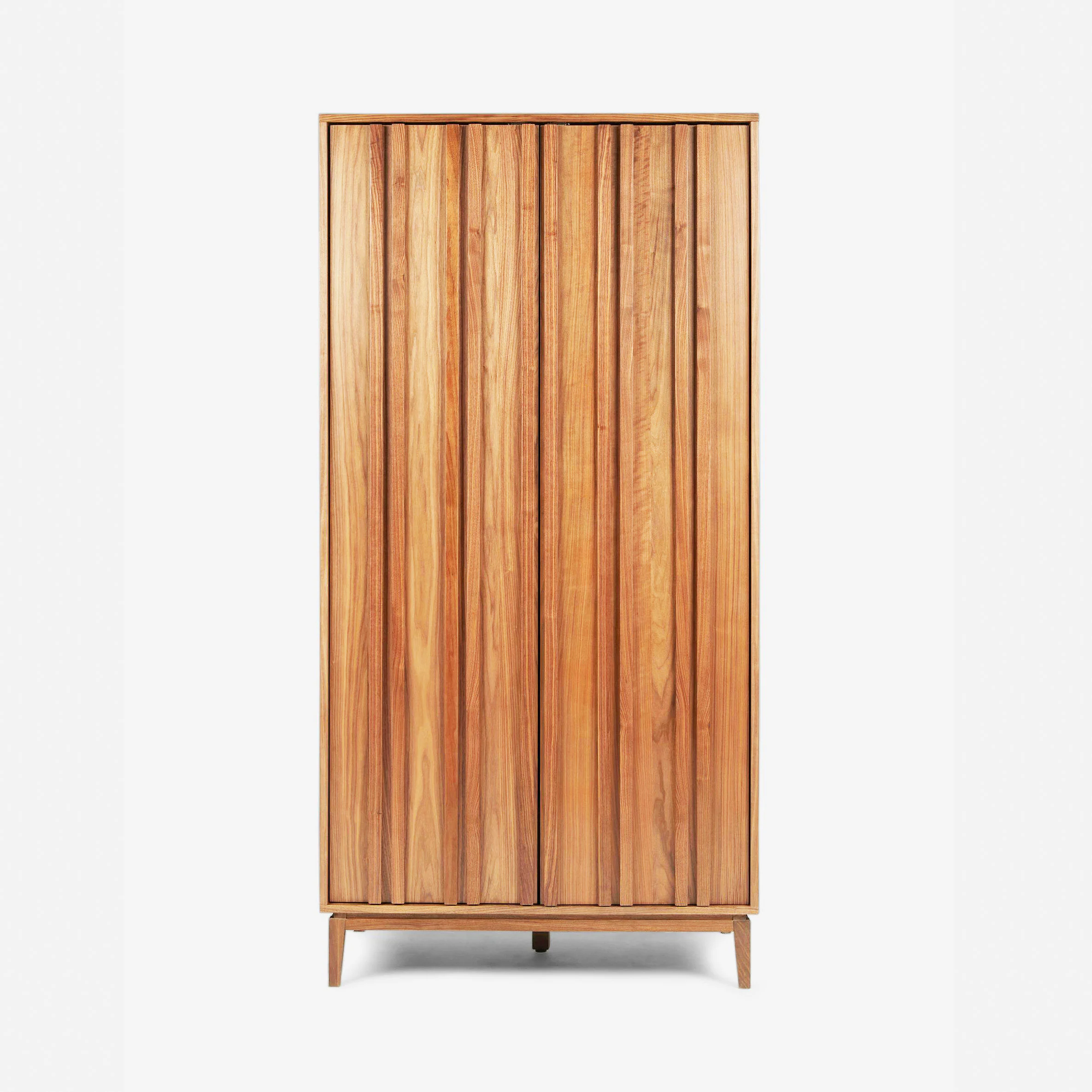 Nordwyn Wardrobe - Solid Walnut/Teak/Oak Wood - Image 9