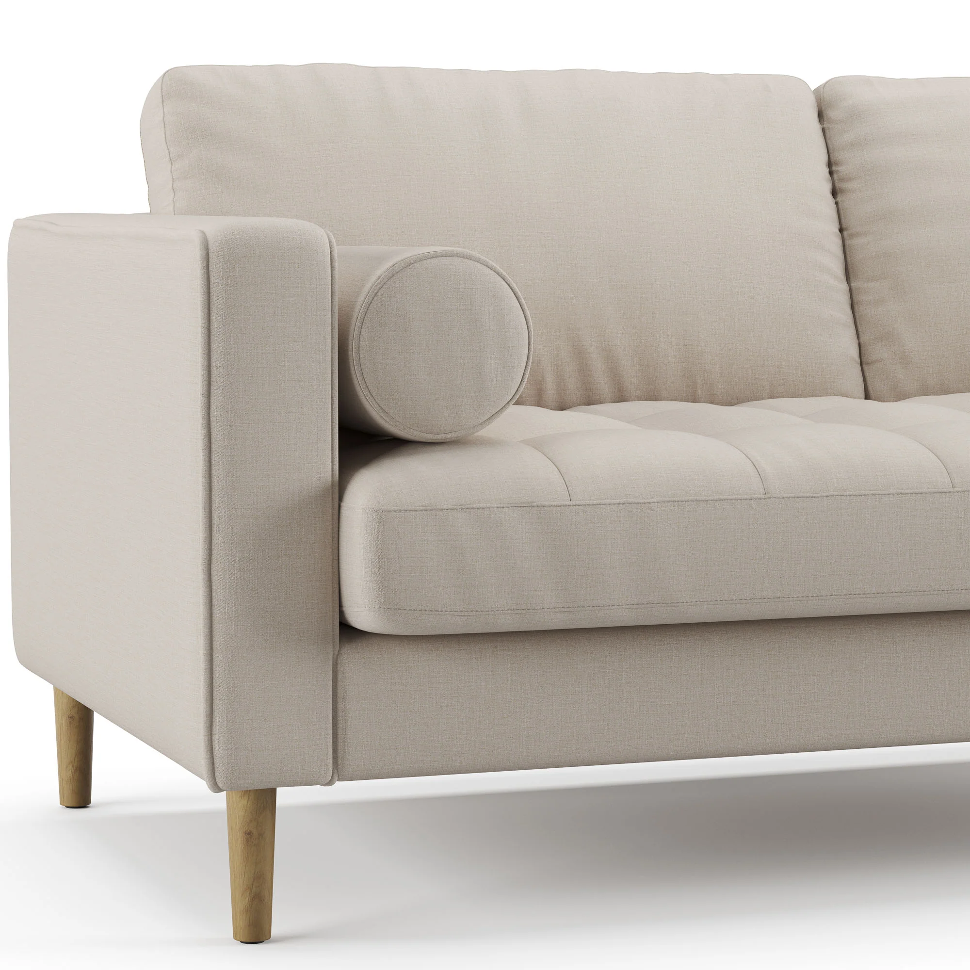 Palo Sofa T | 2.5 Seater (6 feet) | Tufted - Image 10
