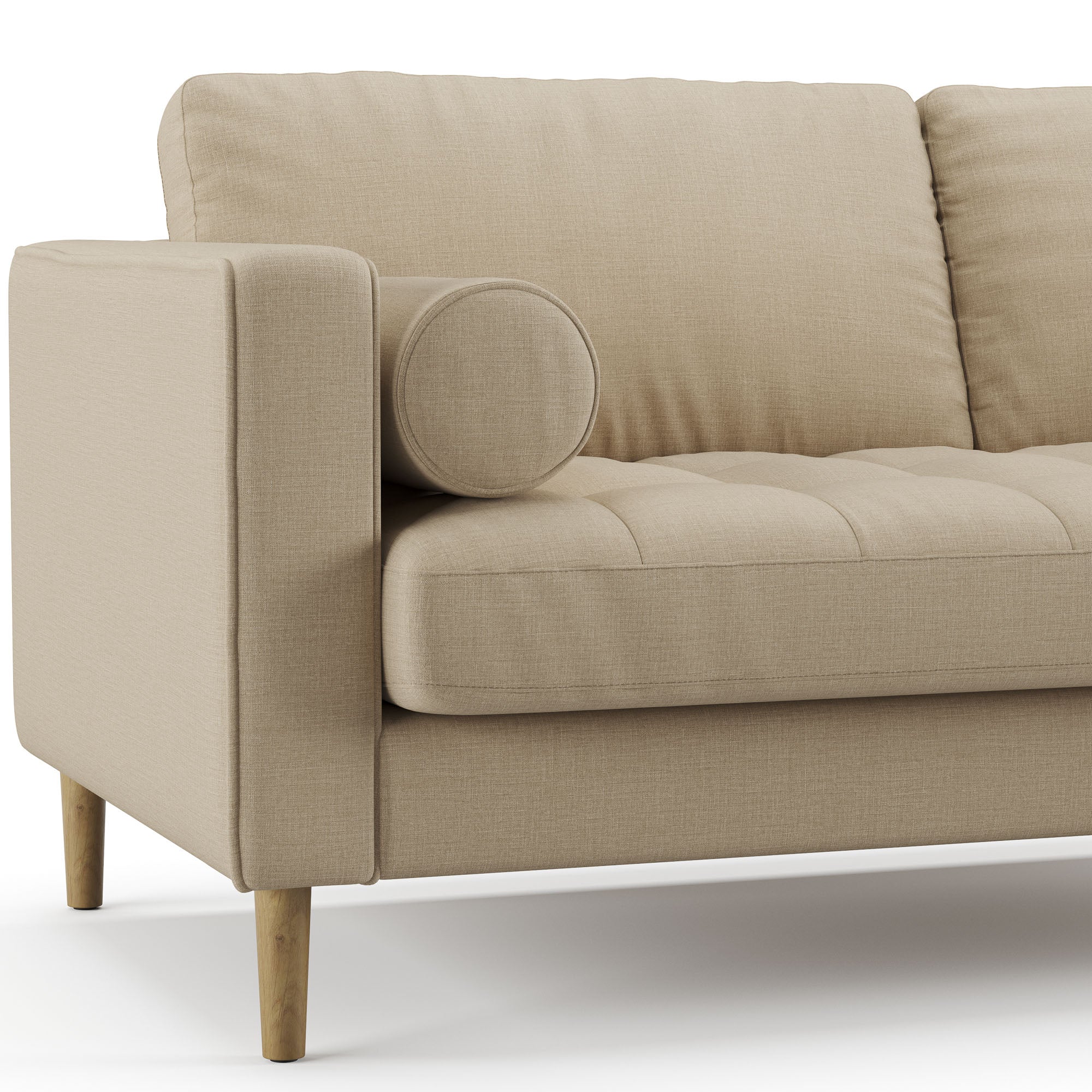Palo Sofa T | 2.5 Seater (6 feet) | Tufted - Image 20