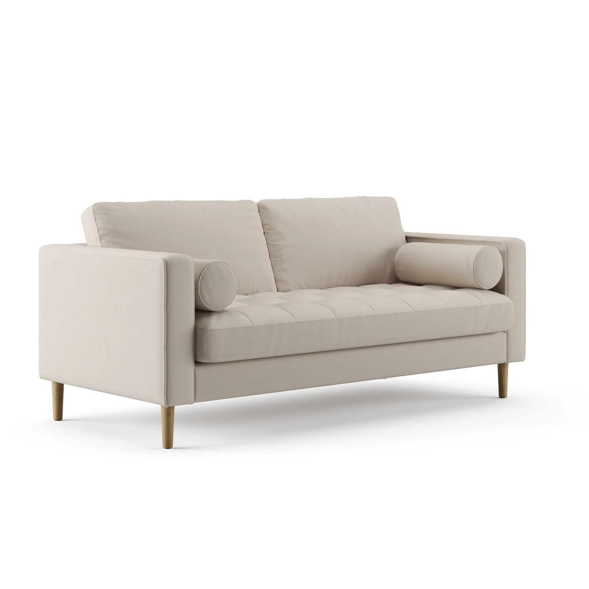 Palo Sofa T | 2.5 Seater (6 feet) | Tufted - Image 9