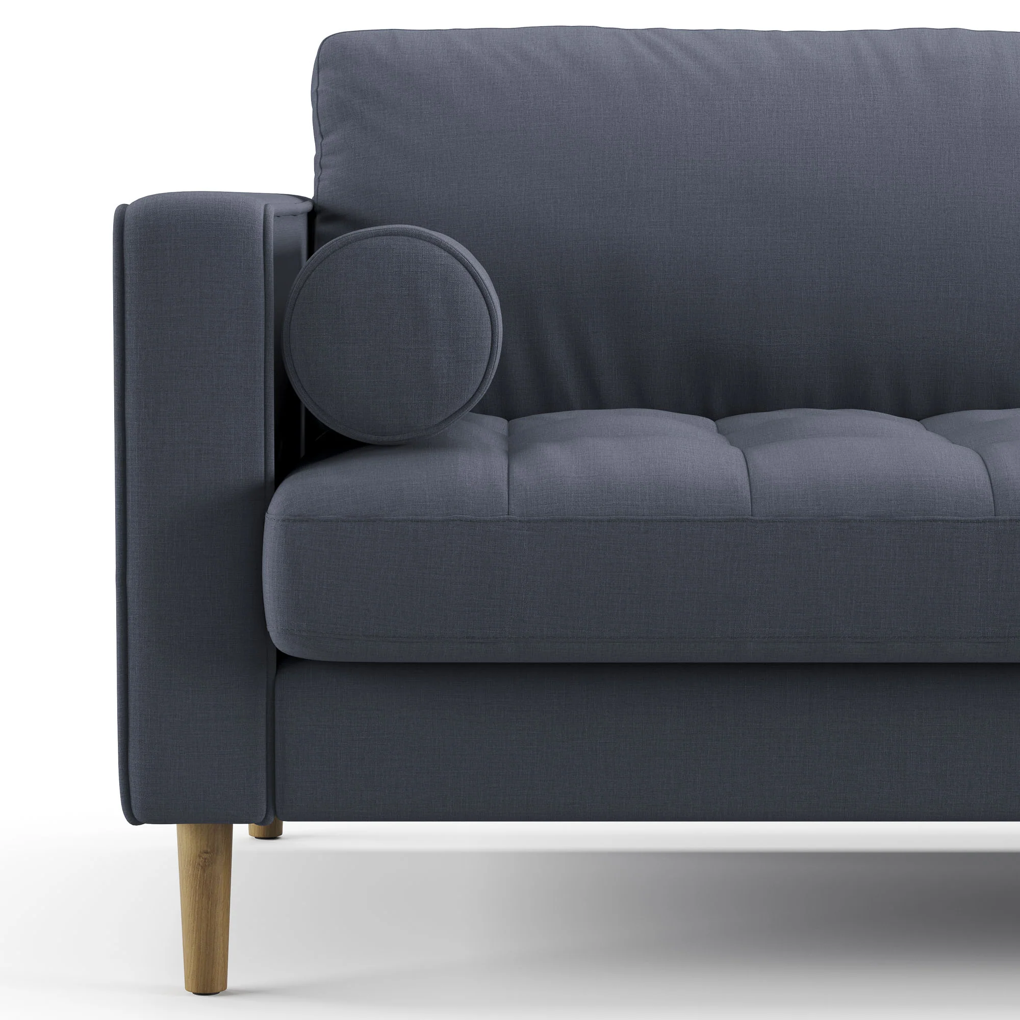 Palo Sofa T  | 3+ Seater (7 feet) | Tufted - Image 10