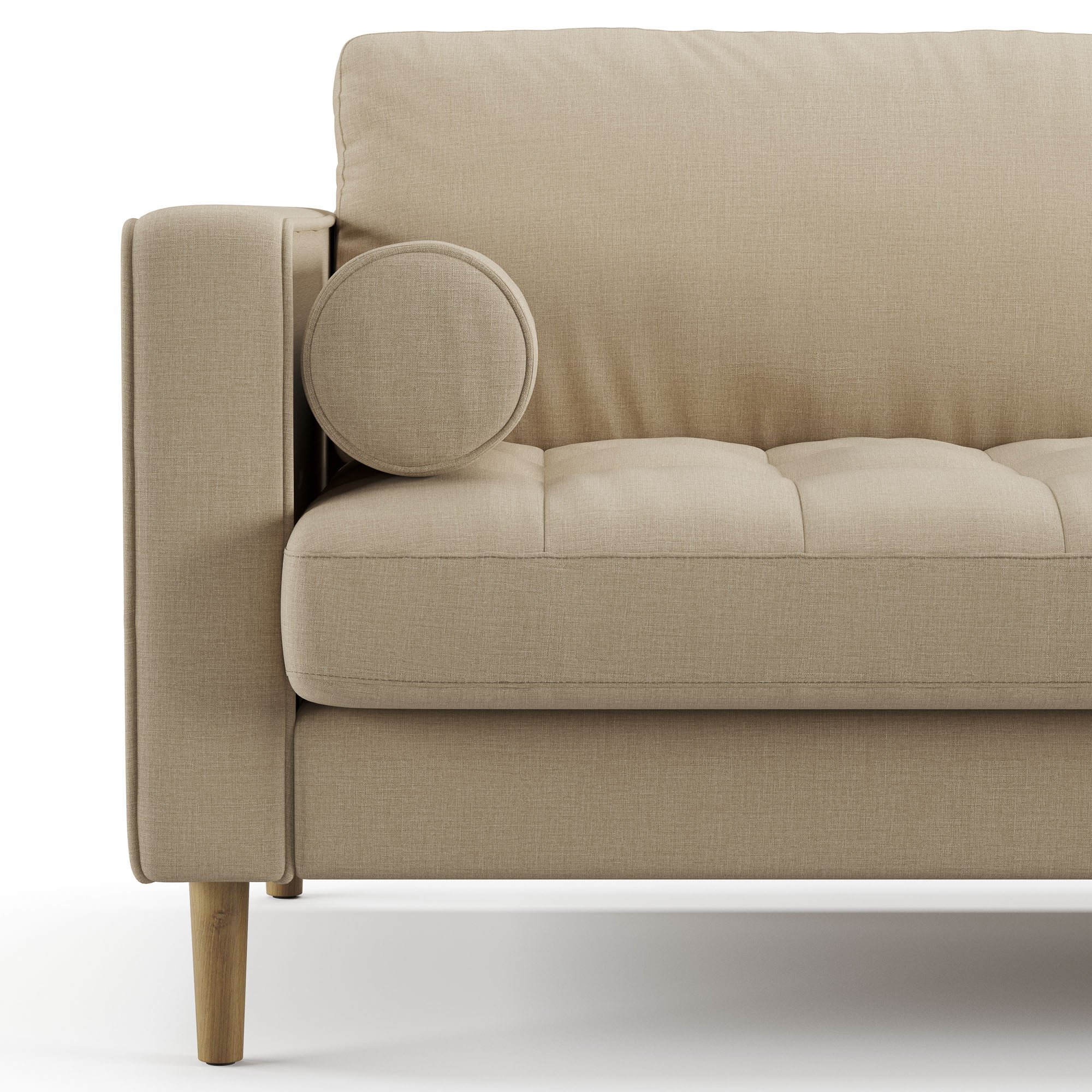 Palo Sofa T  | 3+ Seater (7 feet) | Tufted - Image 19
