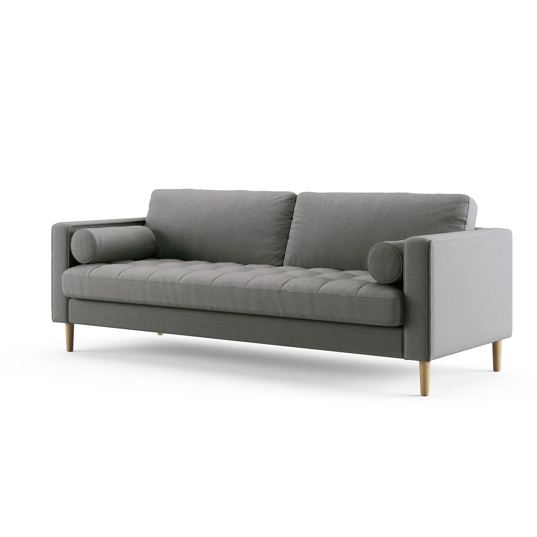 Palo Sofa T  | 3+ Seater (7 feet) | Tufted - Image 23