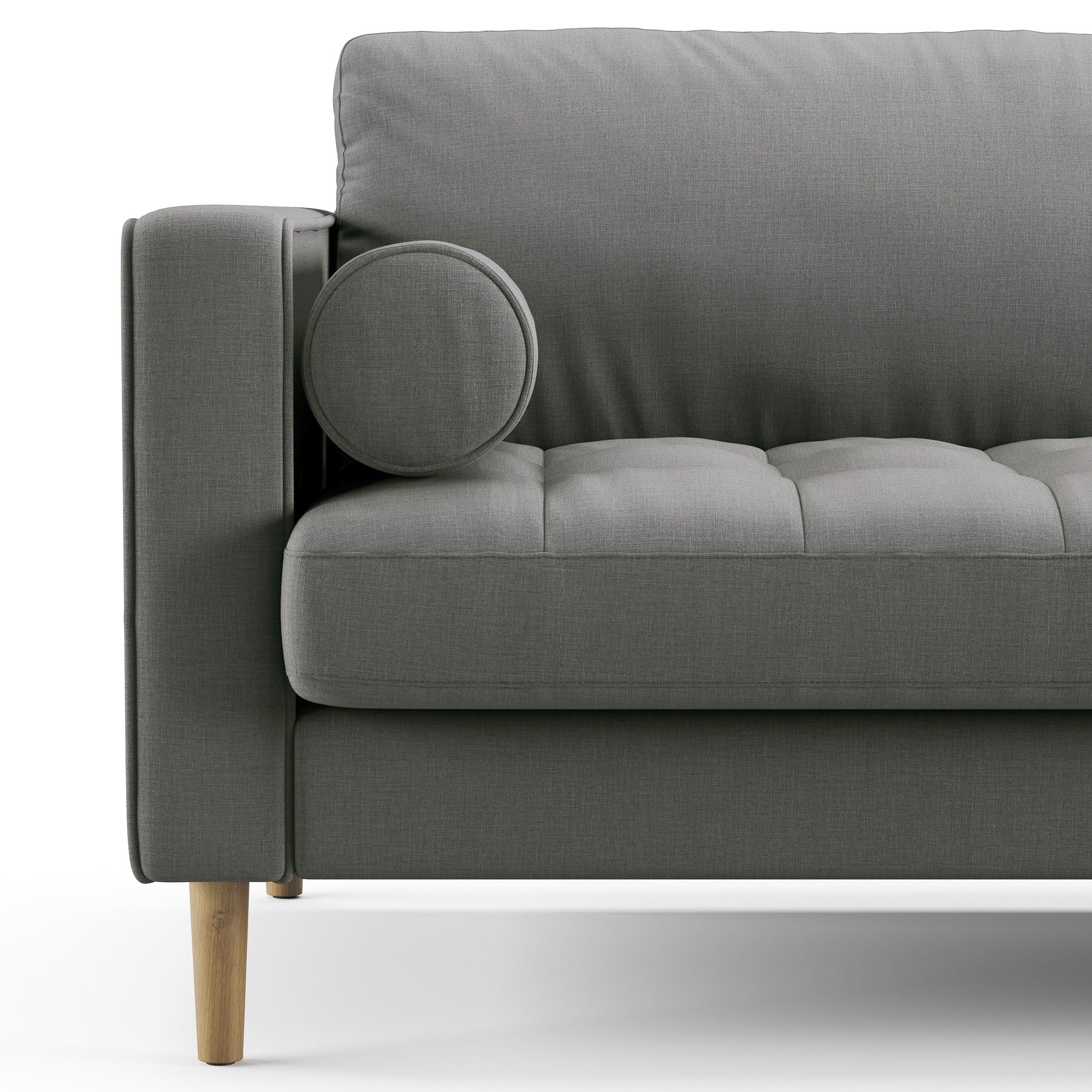 Palo Sofa T  | 3+ Seater (7 feet) | Tufted - Image 24