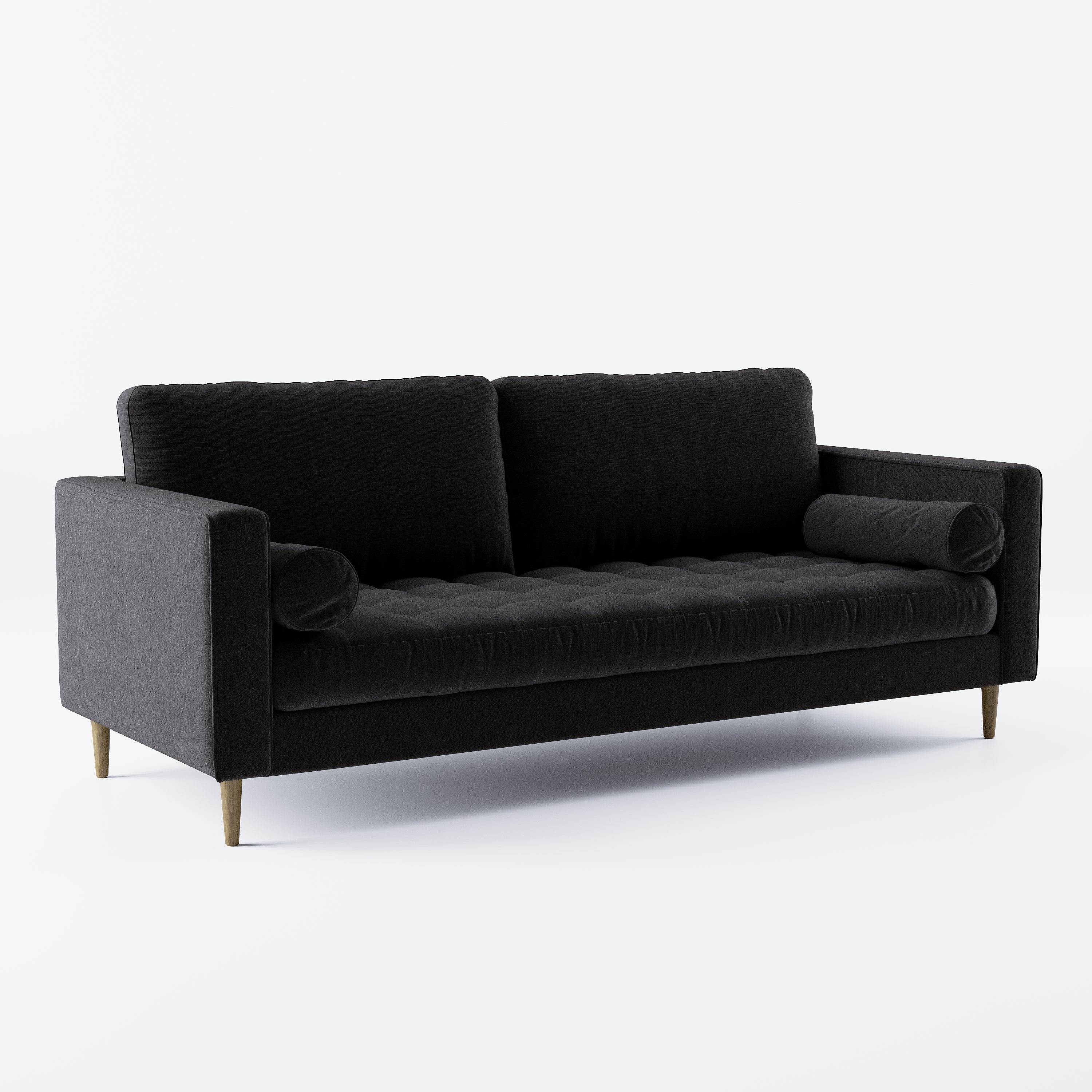 Palo Sofa T  | 3+ Seater (7 feet) | Tufted - Image 41