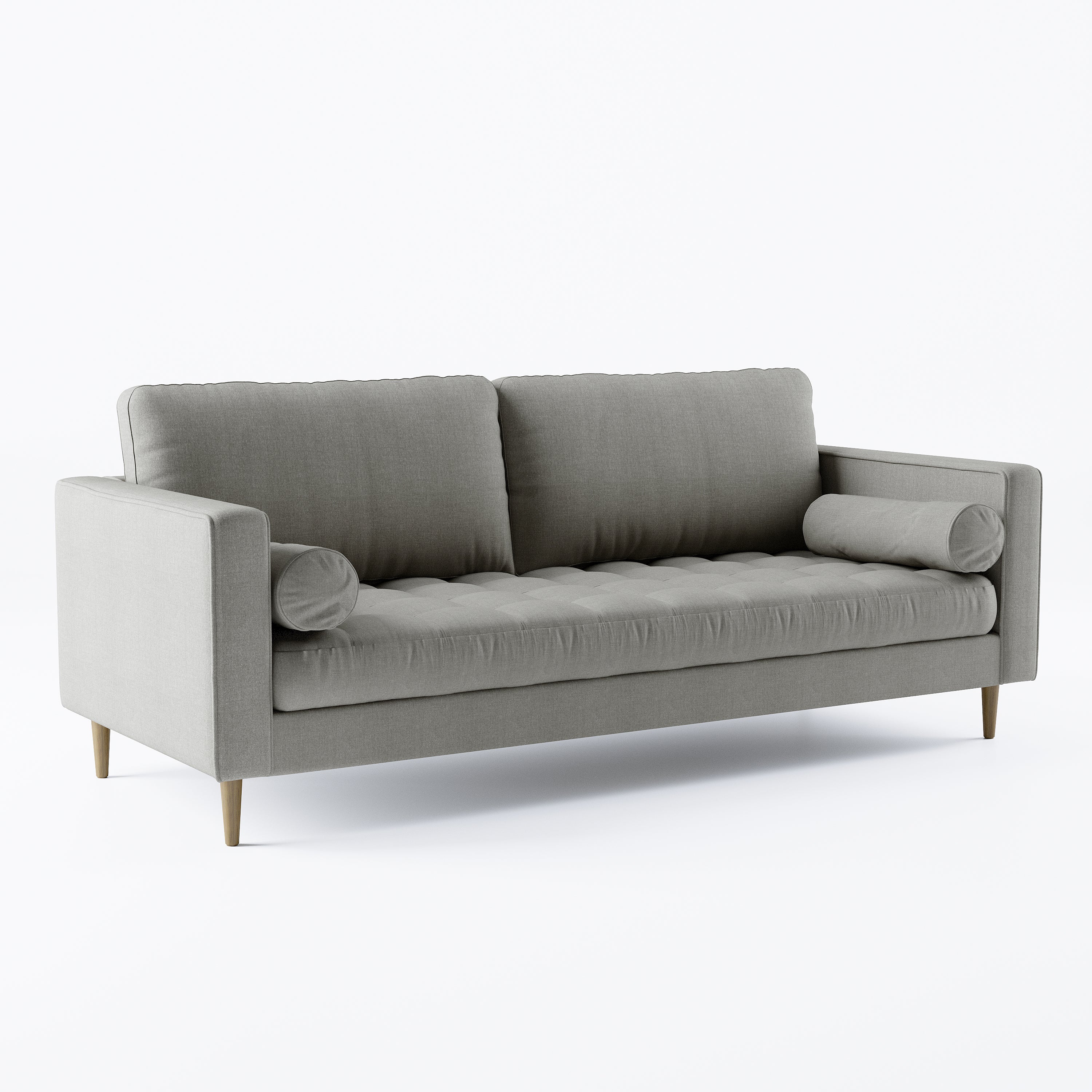 Palo Sofa T  | 3+ Seater (7 feet) | Tufted - Image 43