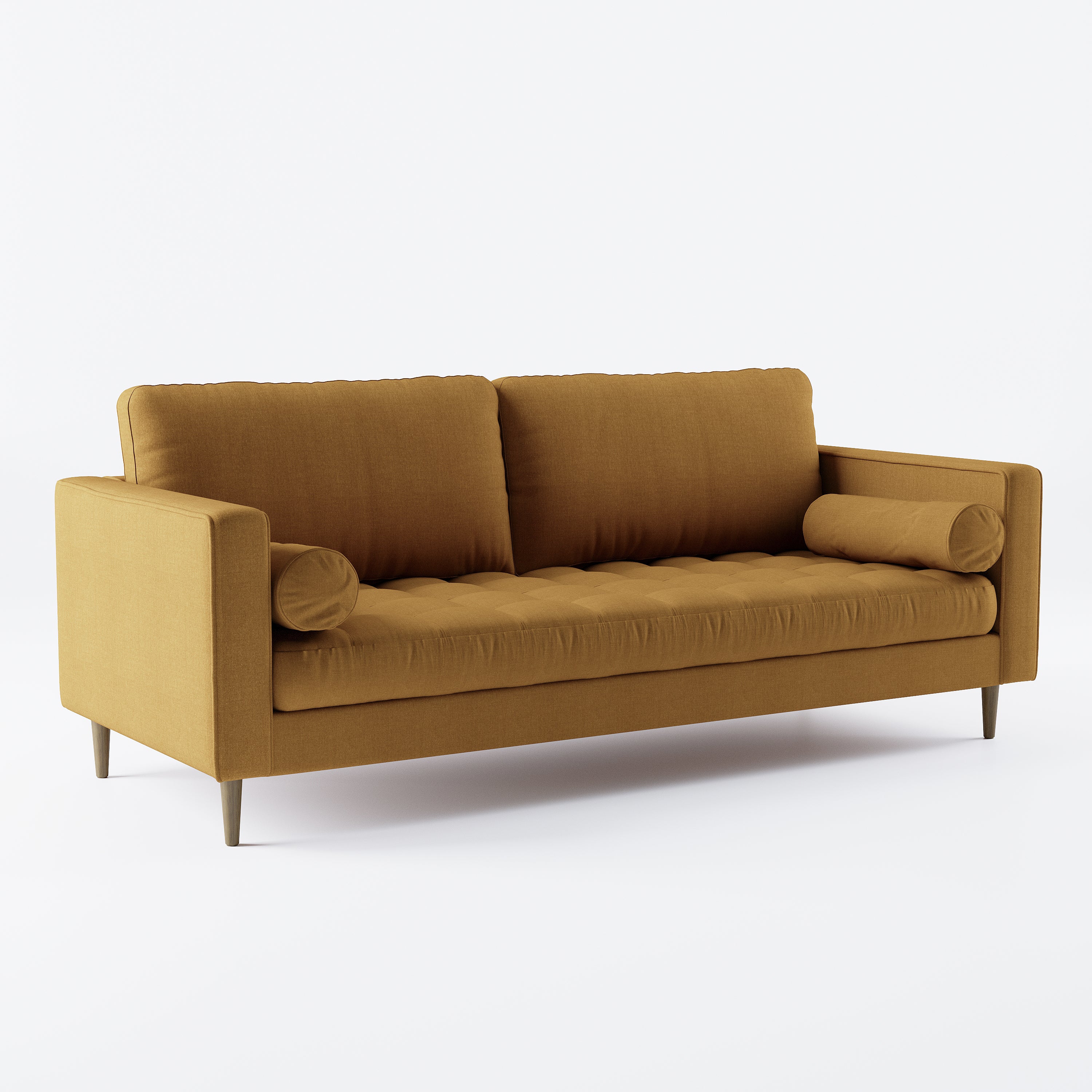 Palo Sofa T  | 3+ Seater (7 feet) | Tufted - Image 45