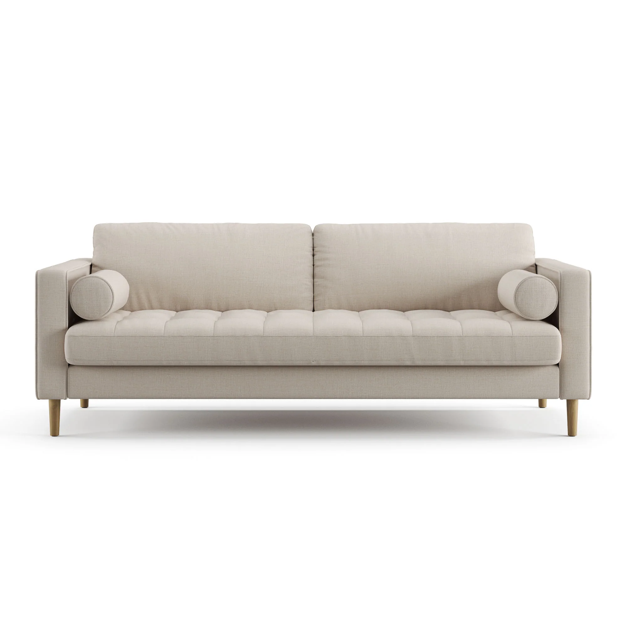Palo Sofa T  | 3+ Seater (7 feet) | Tufted - Image 5