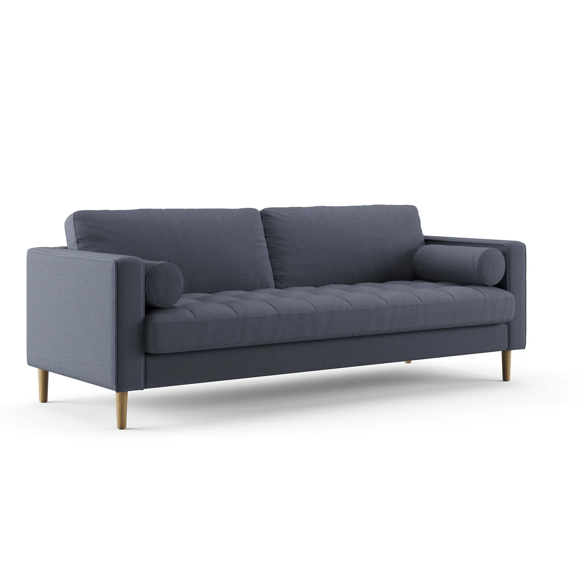 Palo Sofa T  | 3+ Seater (7 feet) | Tufted - Image 8