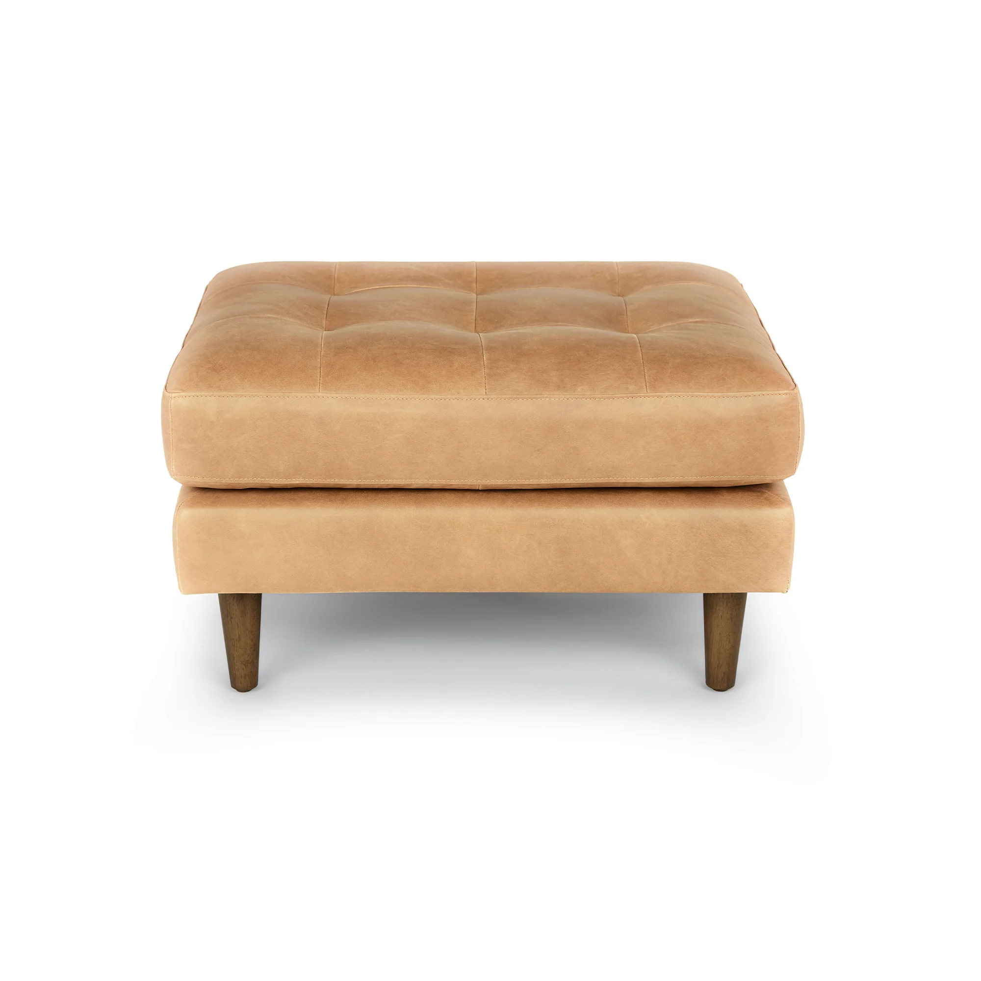 Palo Sofa | Italian Leather Ottoman - Image 10