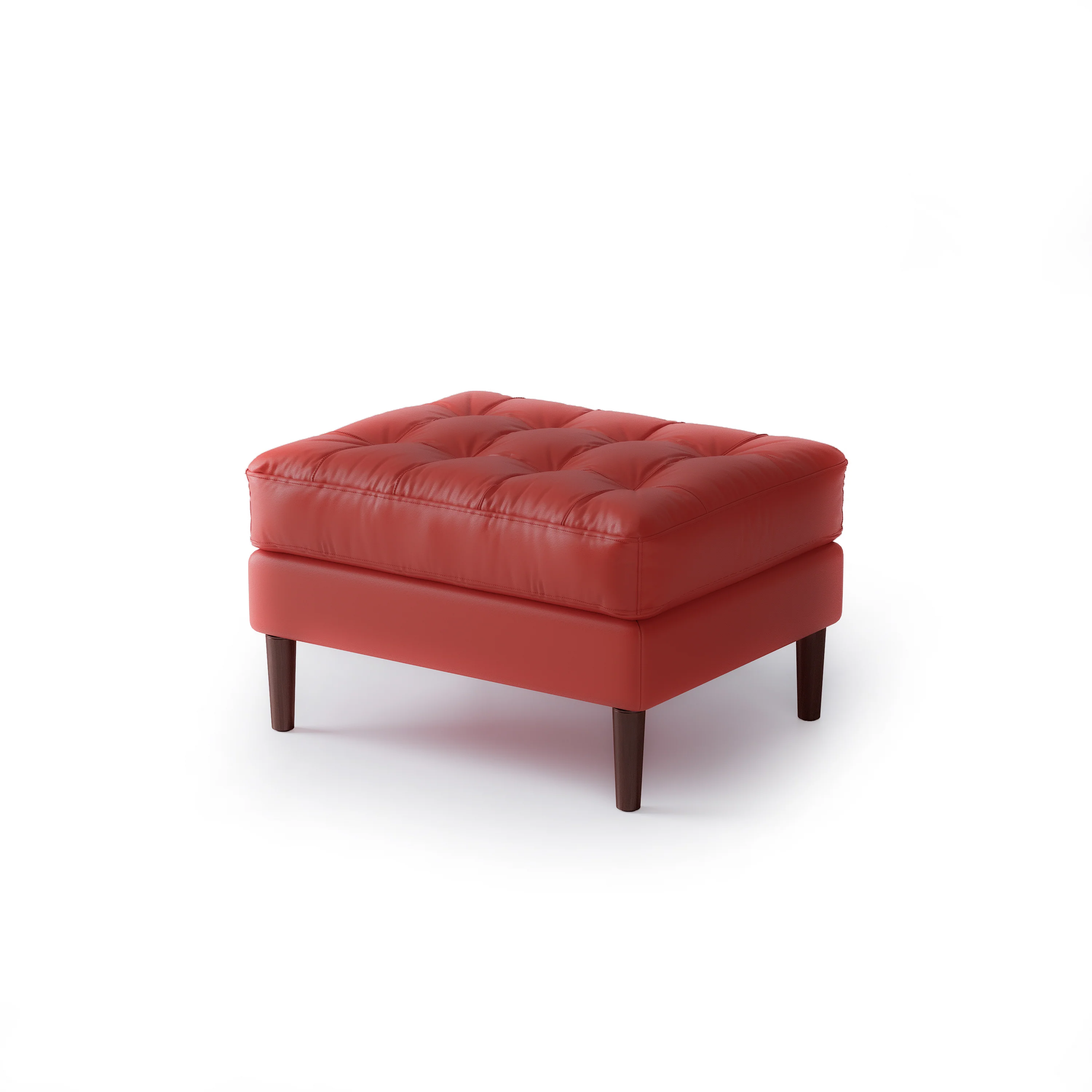 Palo Sofa | Italian Leather Ottoman - Image 13