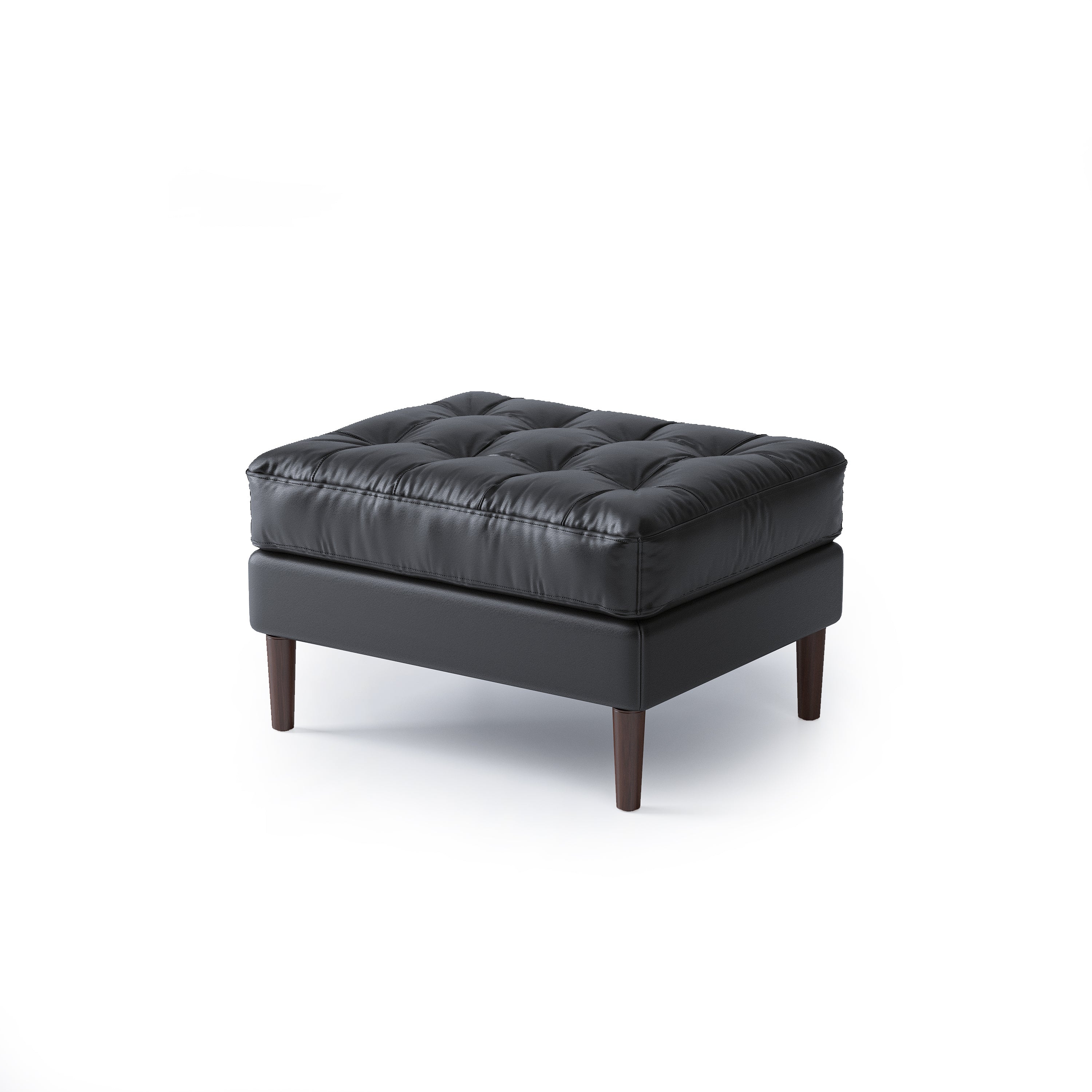 Palo Sofa | Italian Leather Ottoman - Image 3