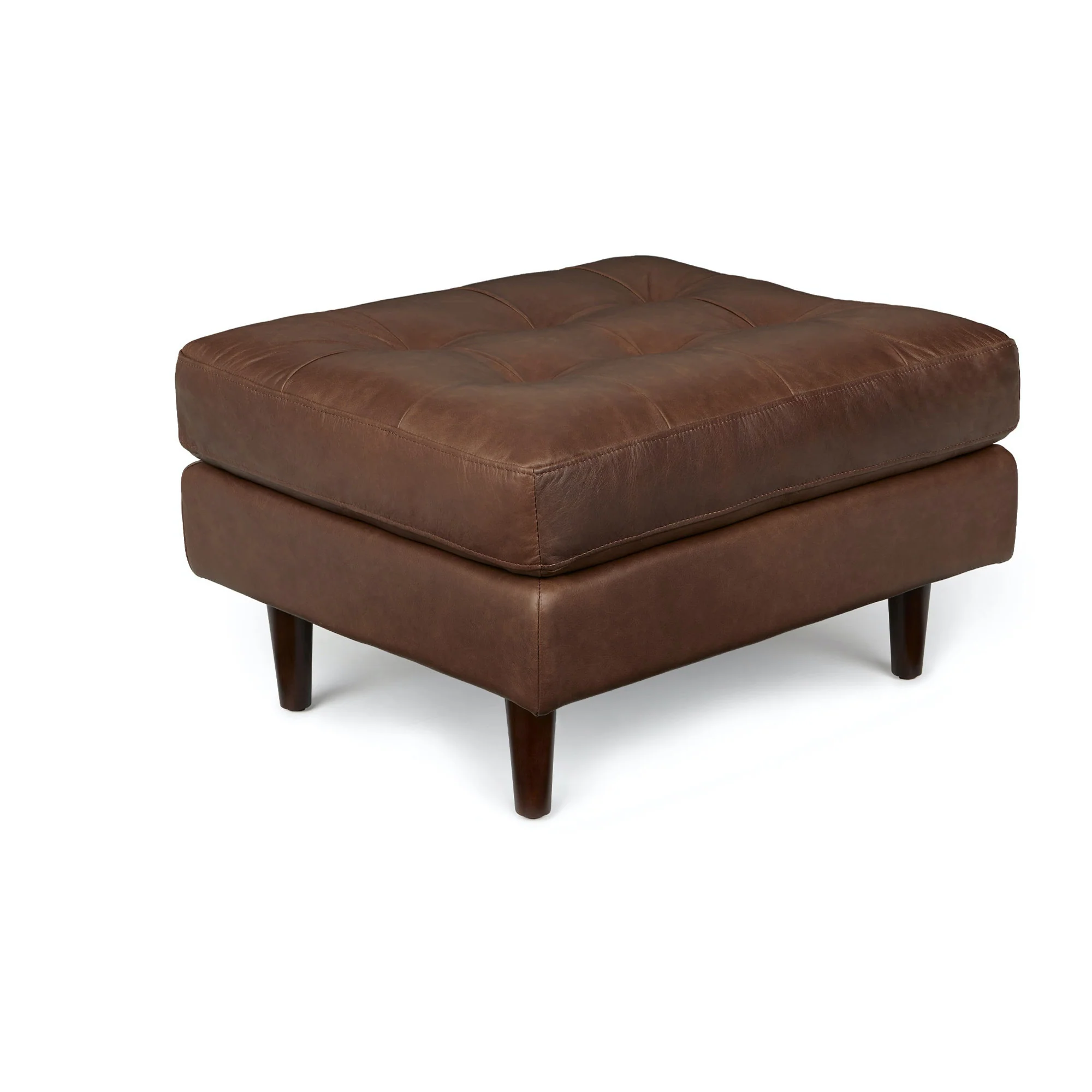 Palo Sofa | Italian Leather Ottoman - Image 8