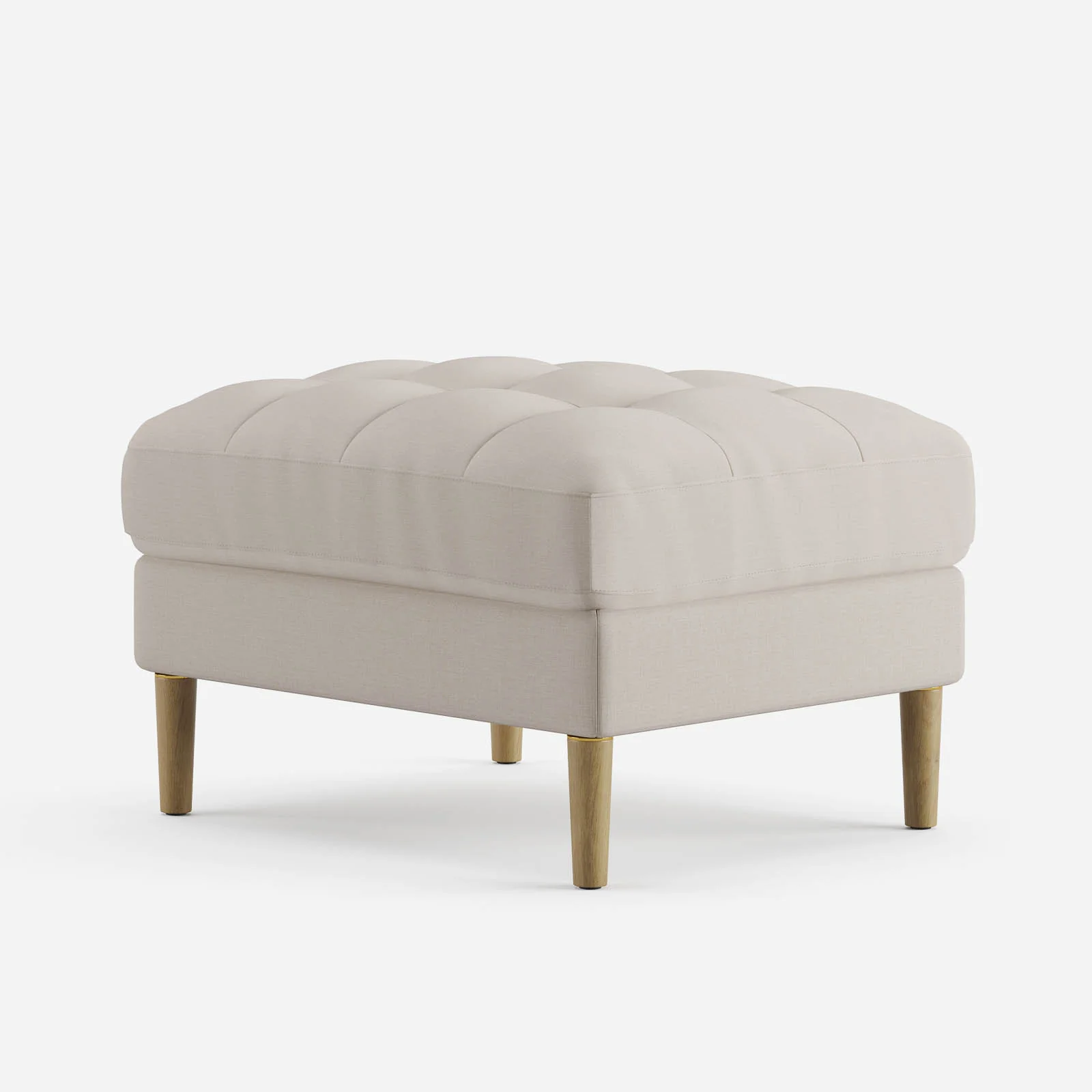 Palo Sofa Ottoman T  | 2.5 feet | Tufted - Image 10