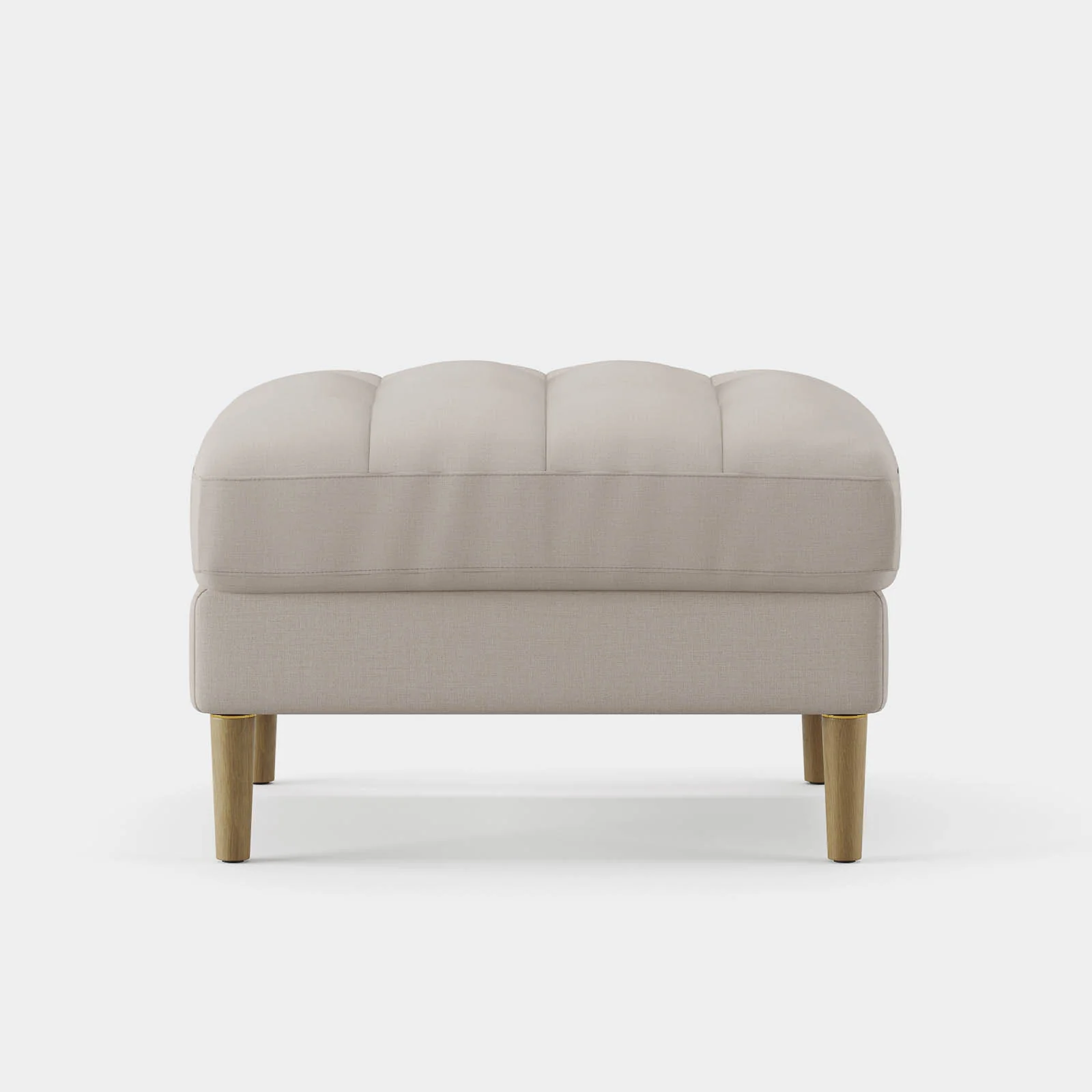 Palo Sofa Ottoman T  | 2.5 feet | Tufted - Image 11