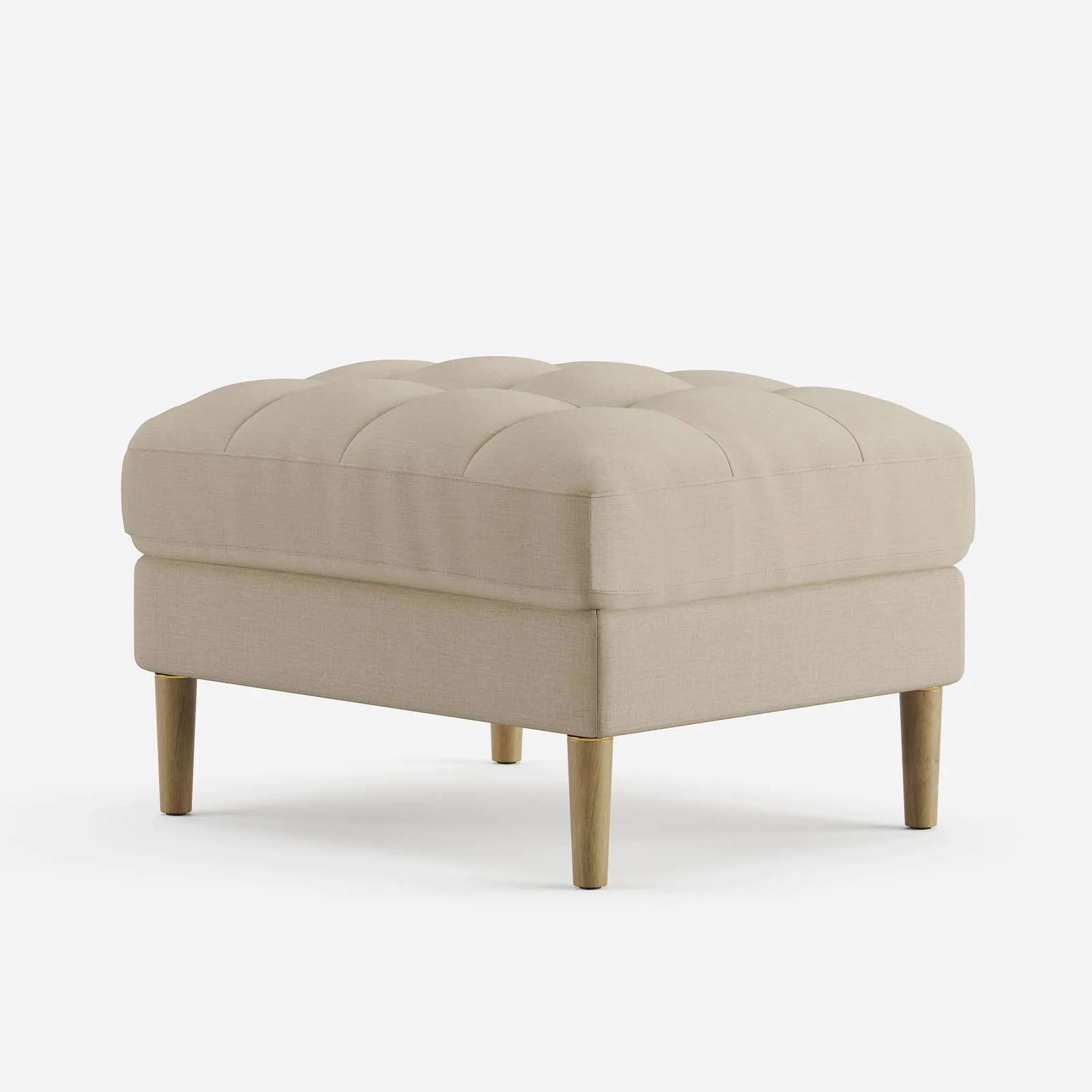 Palo Sofa Ottoman T  | 2.5 feet | Tufted - Image 17