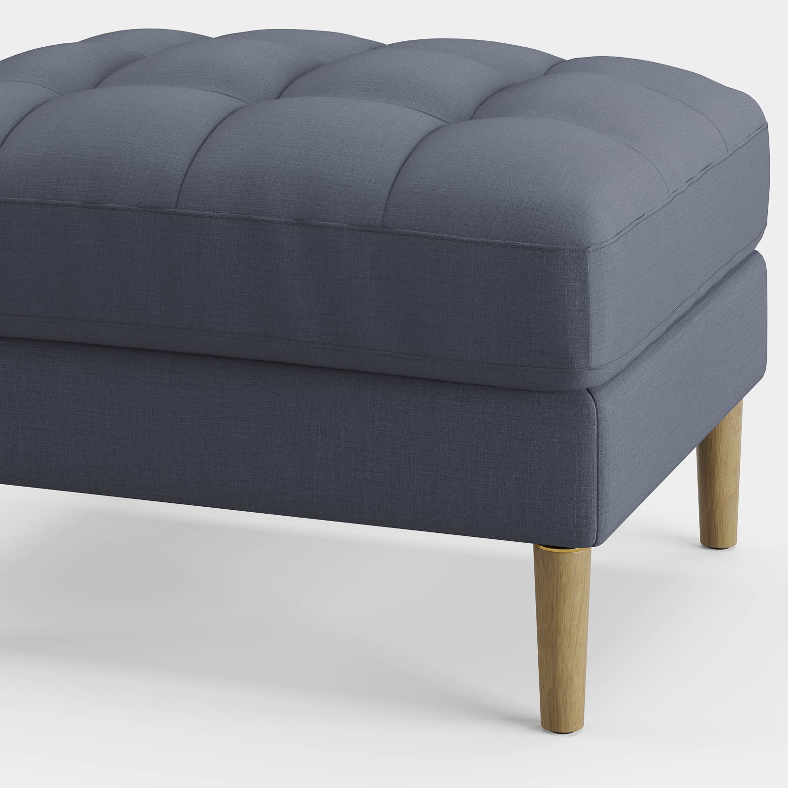 Palo Sofa Ottoman T  | 2.5 feet | Tufted - Image 25
