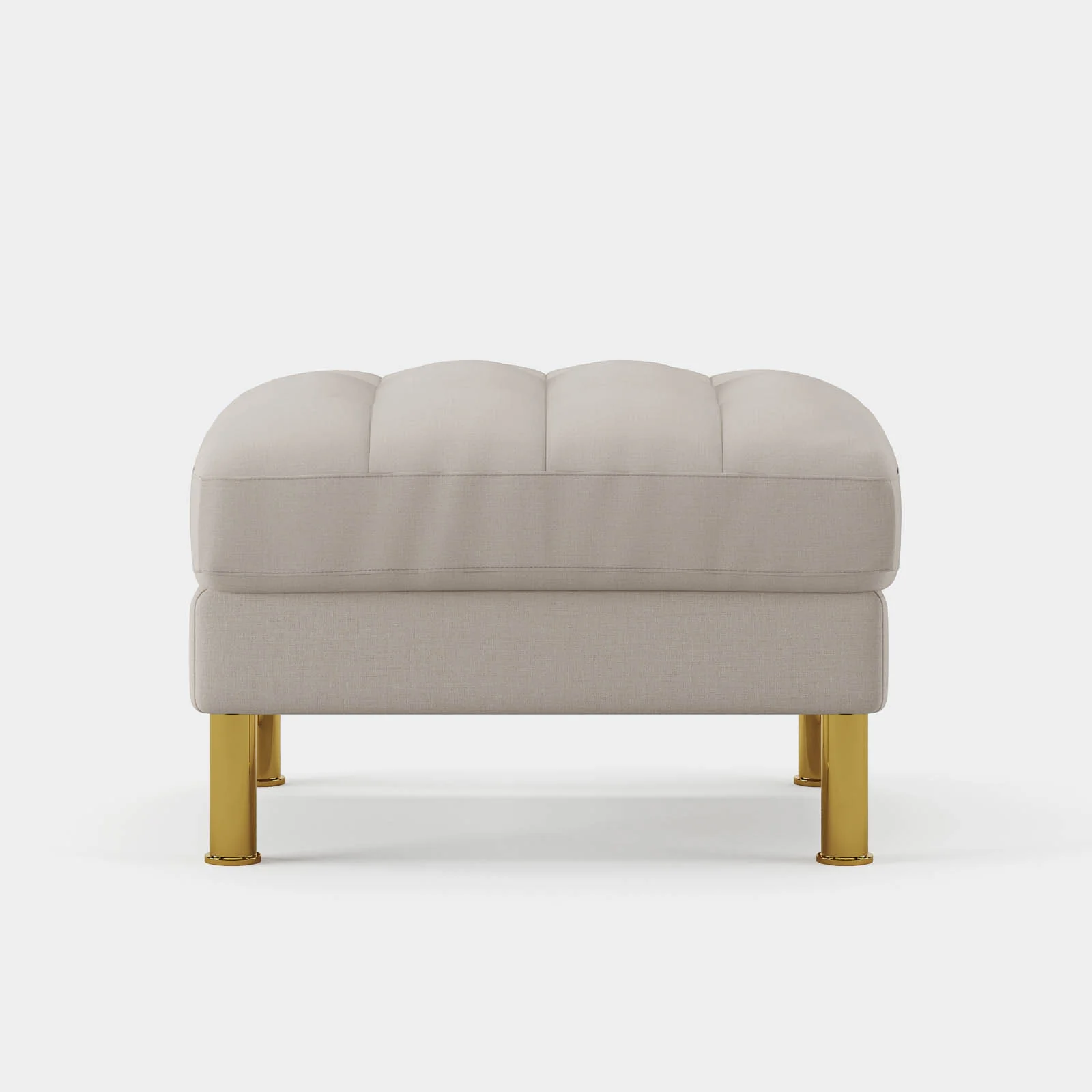 Palo Sofa Ottoman T  | 2.5 feet | Tufted - Image 41