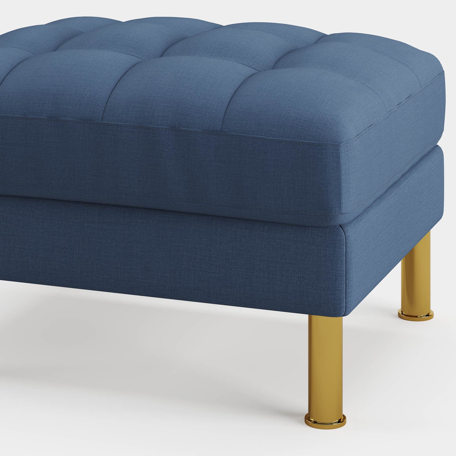 Palo Sofa Ottoman T  | 2.5 feet | Tufted - Image 48