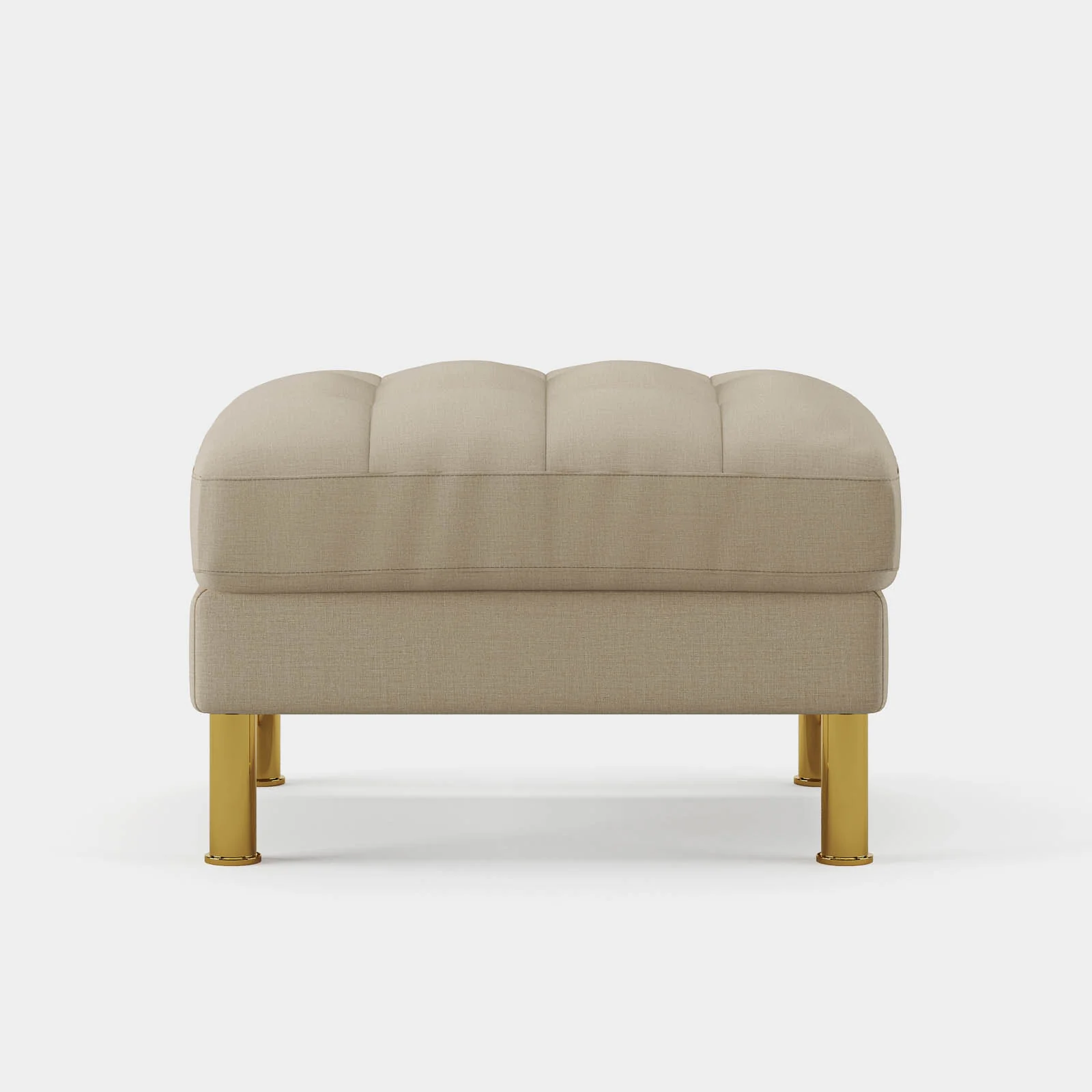 Palo Sofa Ottoman T  | 2.5 feet | Tufted - Image 55
