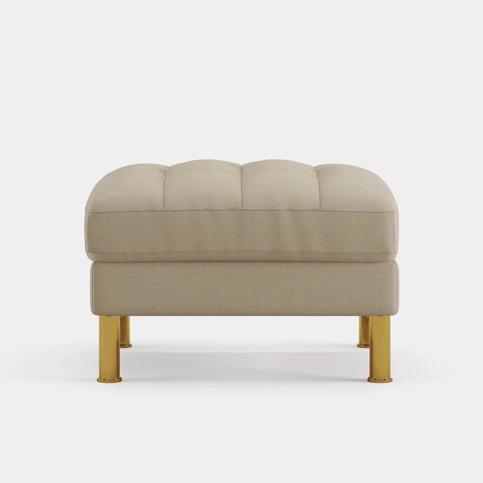 Palo Sofa Ottoman T  | 2.5 feet | Tufted - Image 57
