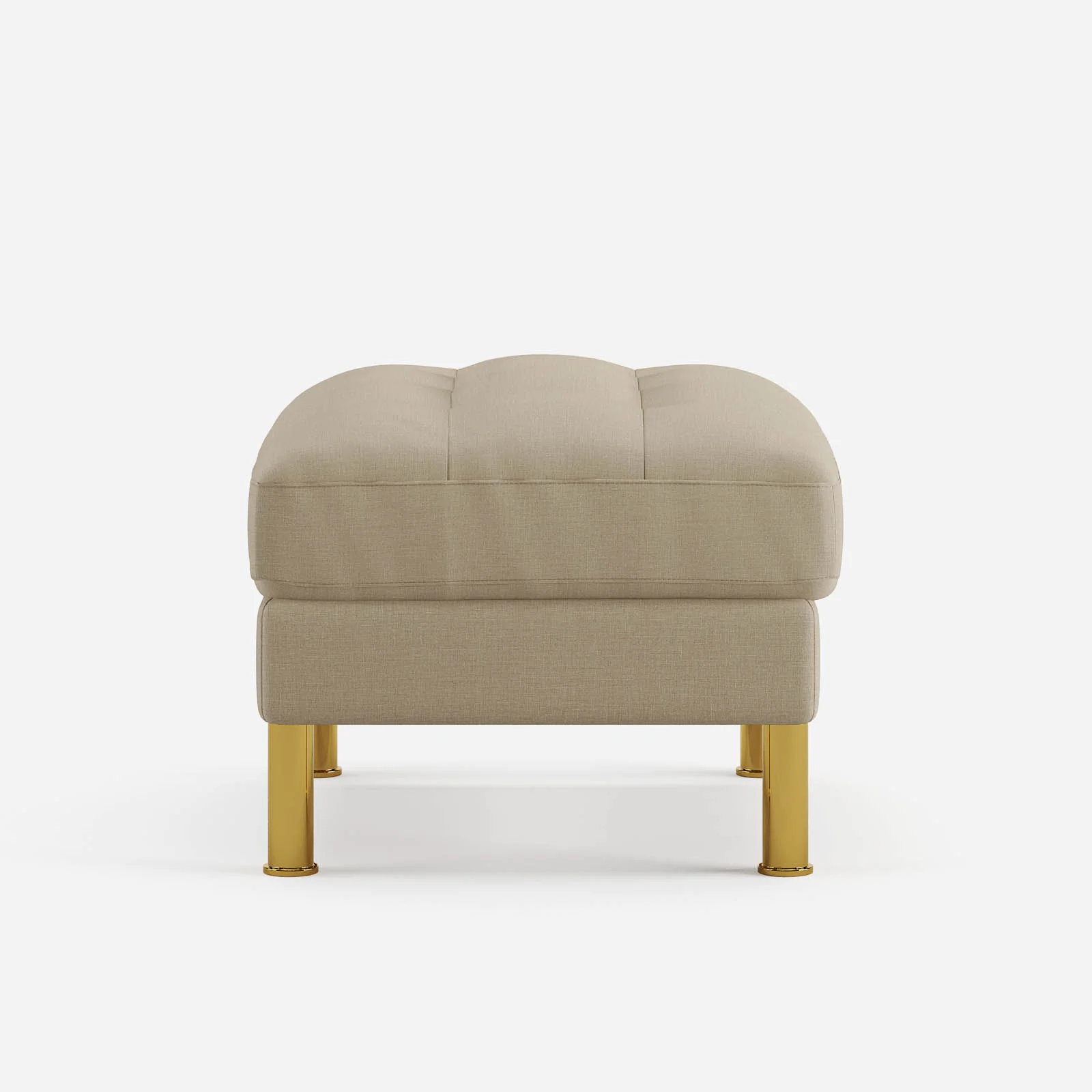 Palo Sofa Ottoman T  | 2.5 feet | Tufted - Image 58