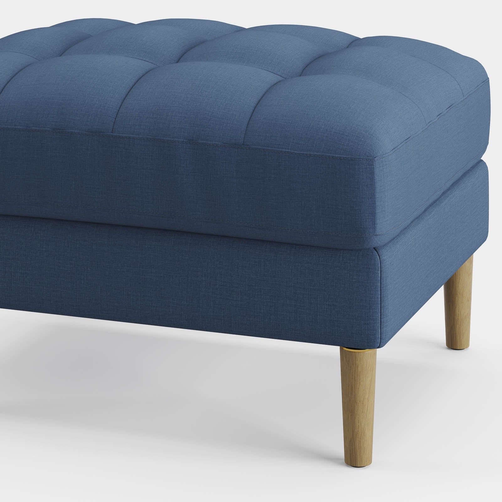 Palo Sofa Ottoman T  | 2.5 feet | Tufted - Image 6