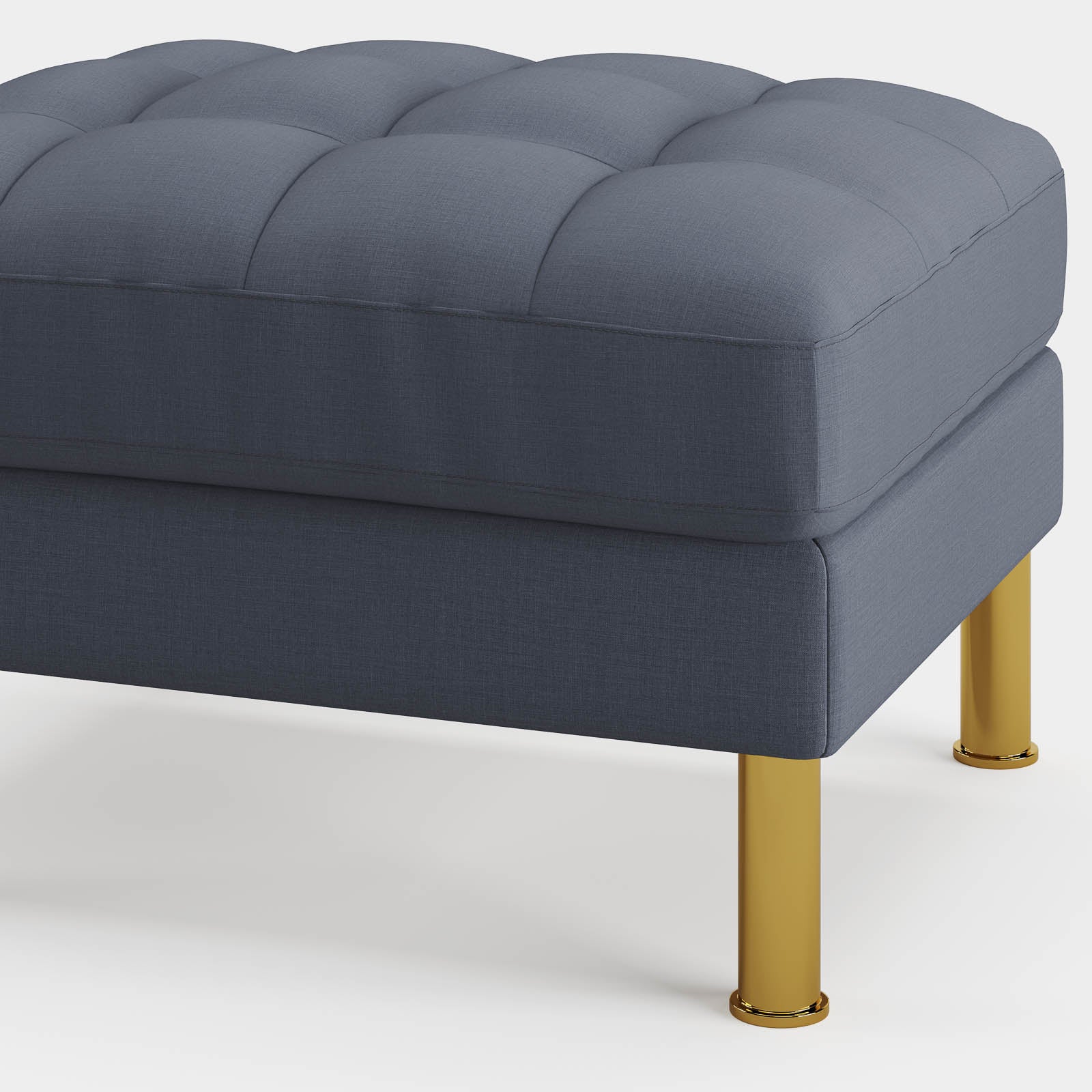 Palo Sofa Ottoman T  | 2.5 feet | Tufted - Image 64