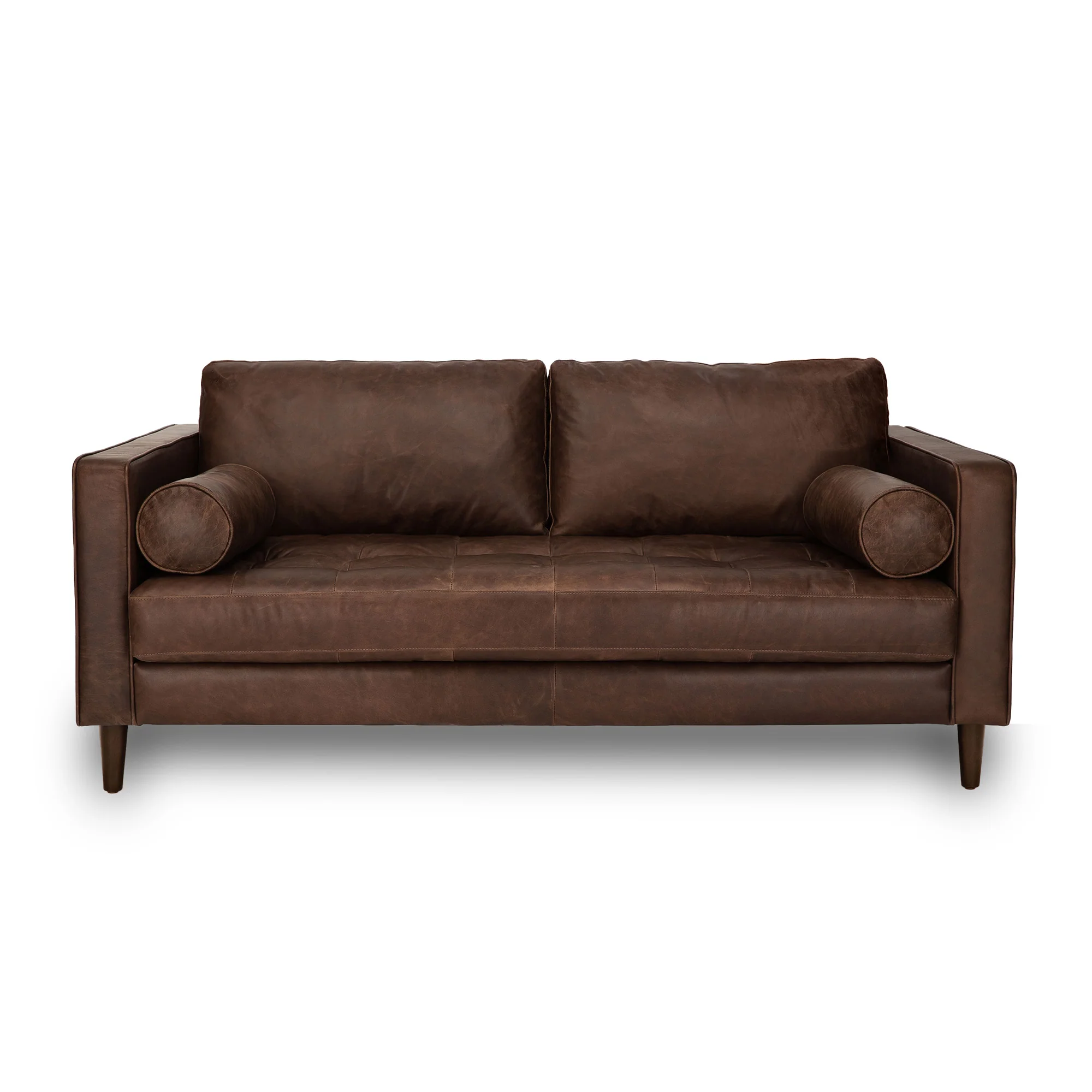 Palo Sofa | 2.5 Seater Italian Leather Sofa (6 feet) - Image 20