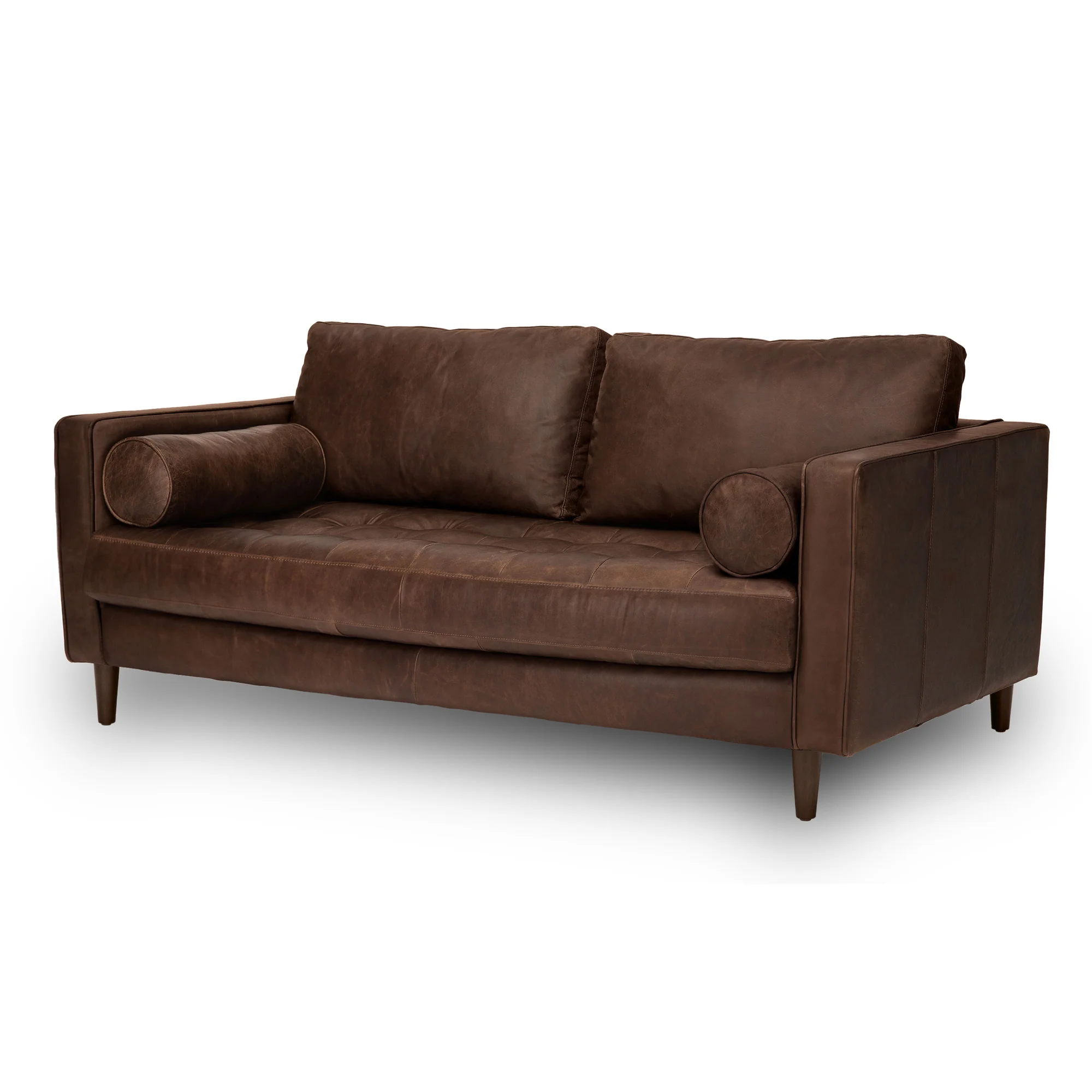 Palo Sofa | 2.5 Seater Italian Leather Sofa (6 feet) - Image 21