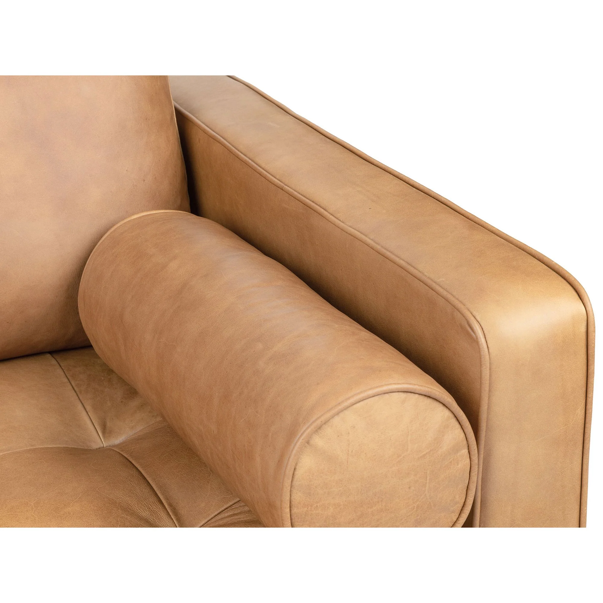 Palo Sofa | 2.5 Seater Italian Leather Sofa (6 feet) - Image 35