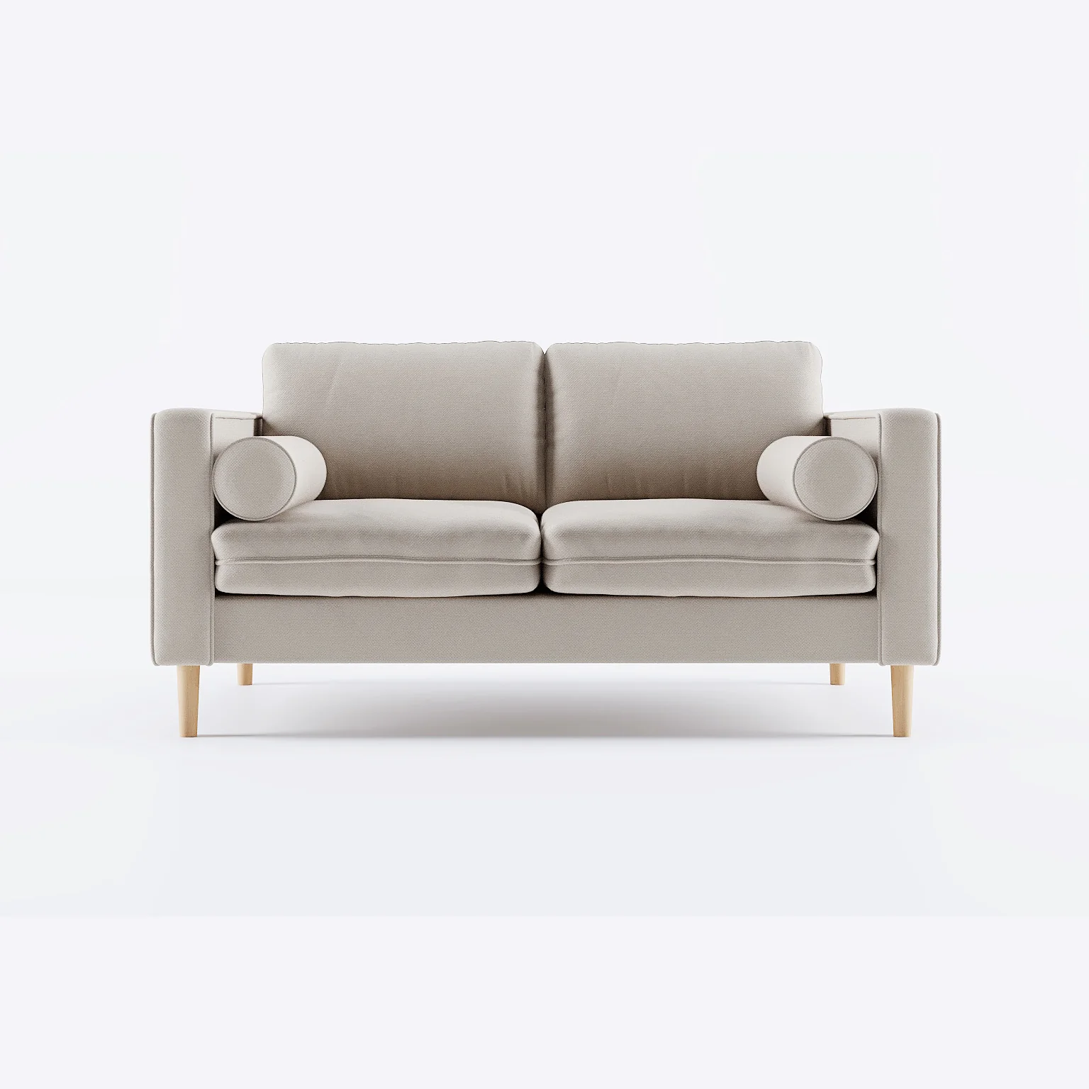 Palo Sofa (Split Seats) | 2 Seater (5 feet) | Removable Fabrics - Image 11
