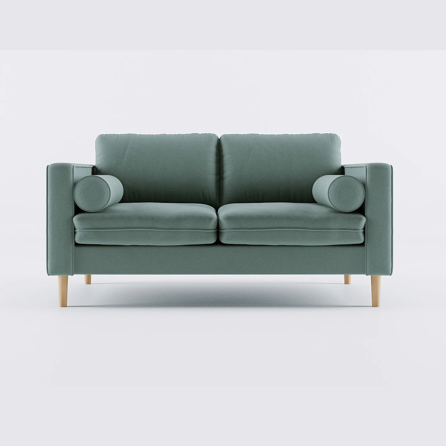 Palo Sofa (Split Seats) | 2 Seater (5 feet) | Removable Fabrics - Image 9