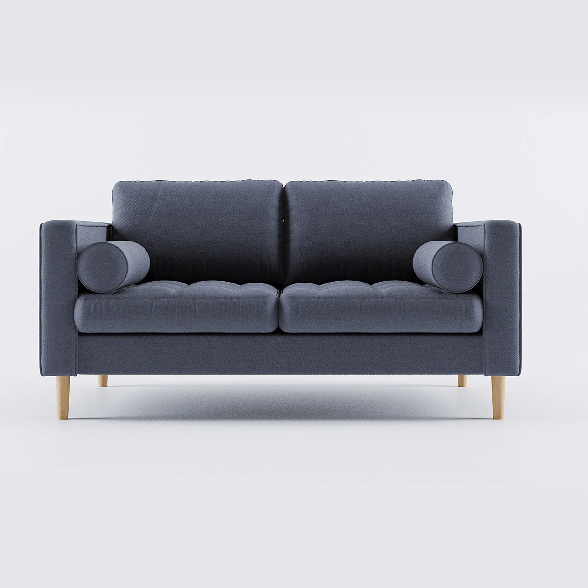 Palo Sofa (Split Seats) | 2 Seater (5 feet) | Tufted - Image 3