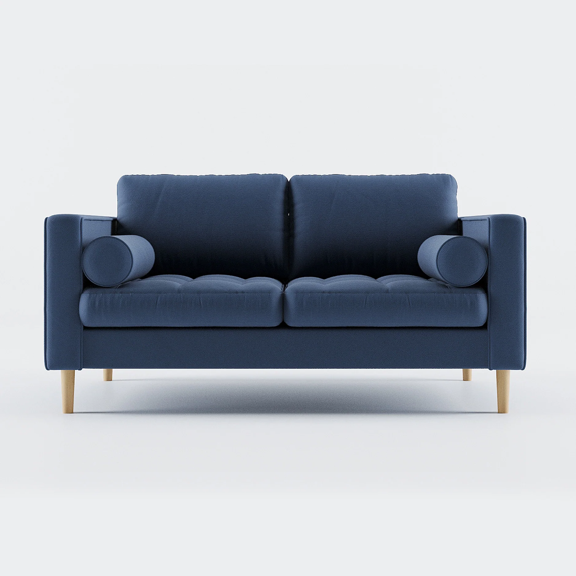 Palo Sofa (Split Seats) | 2 Seater (5 feet) | Tufted - Image 6