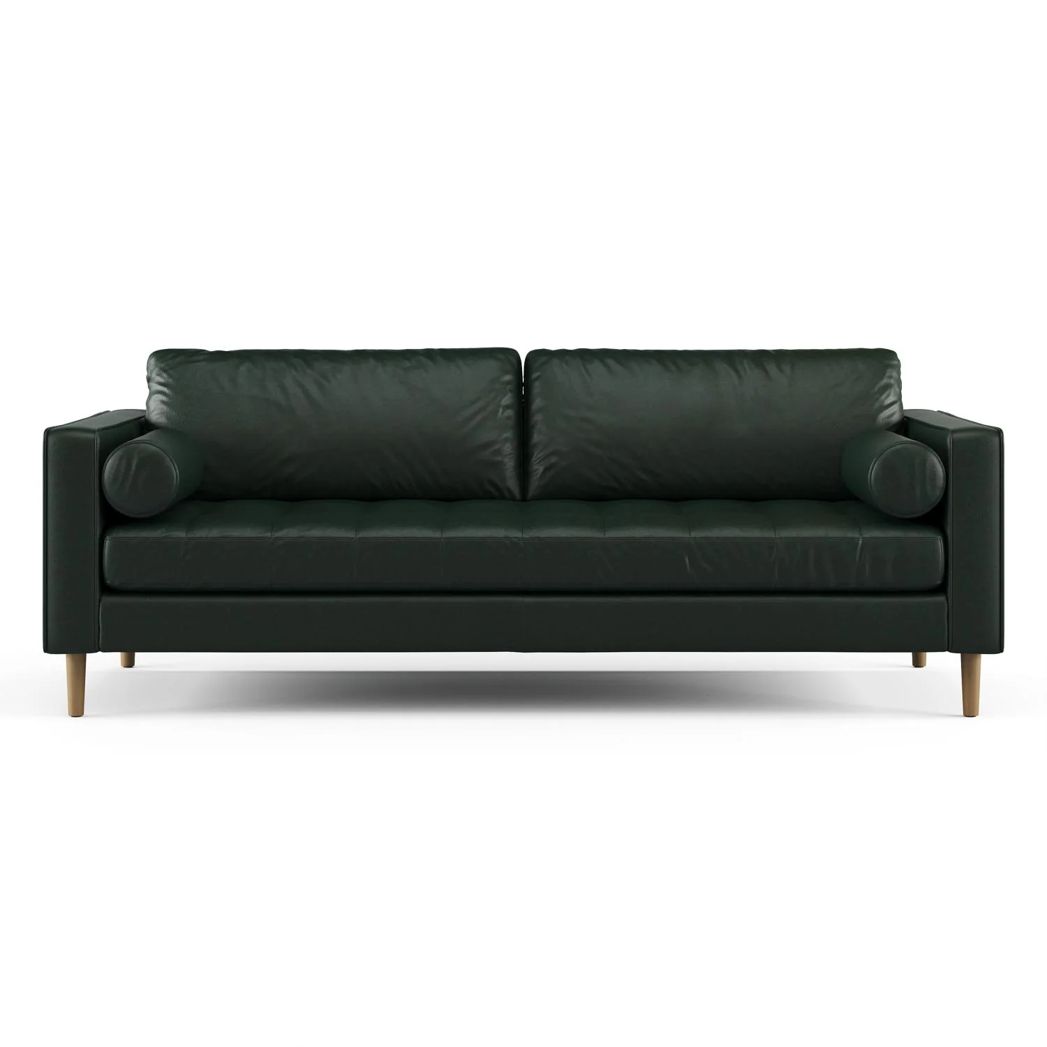 Palo Sofa | 3+ Seater Italian Leather Sofa (7 feet) - Image 10