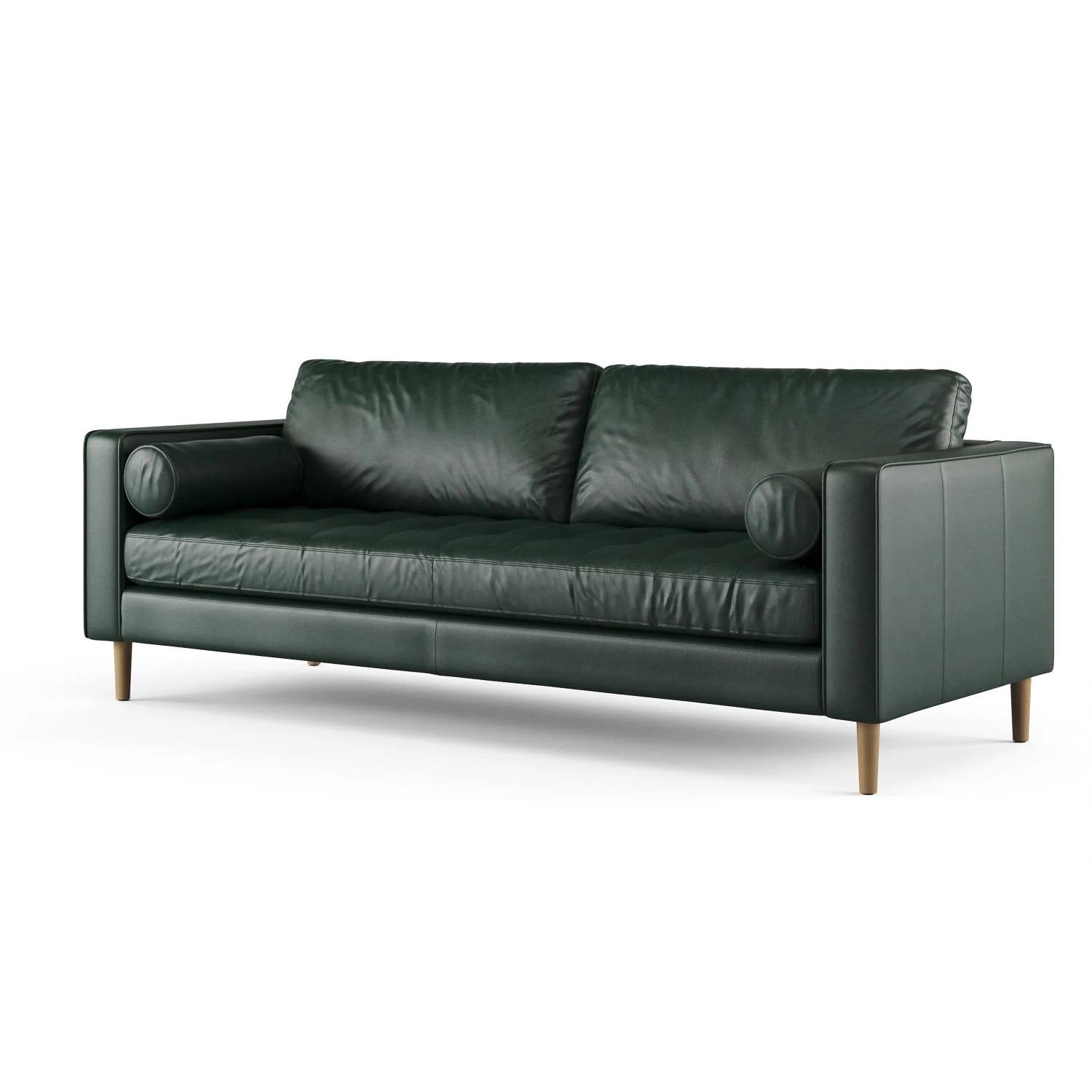 Palo Sofa | 3+ Seater Italian Leather Sofa (7 feet) - Image 12
